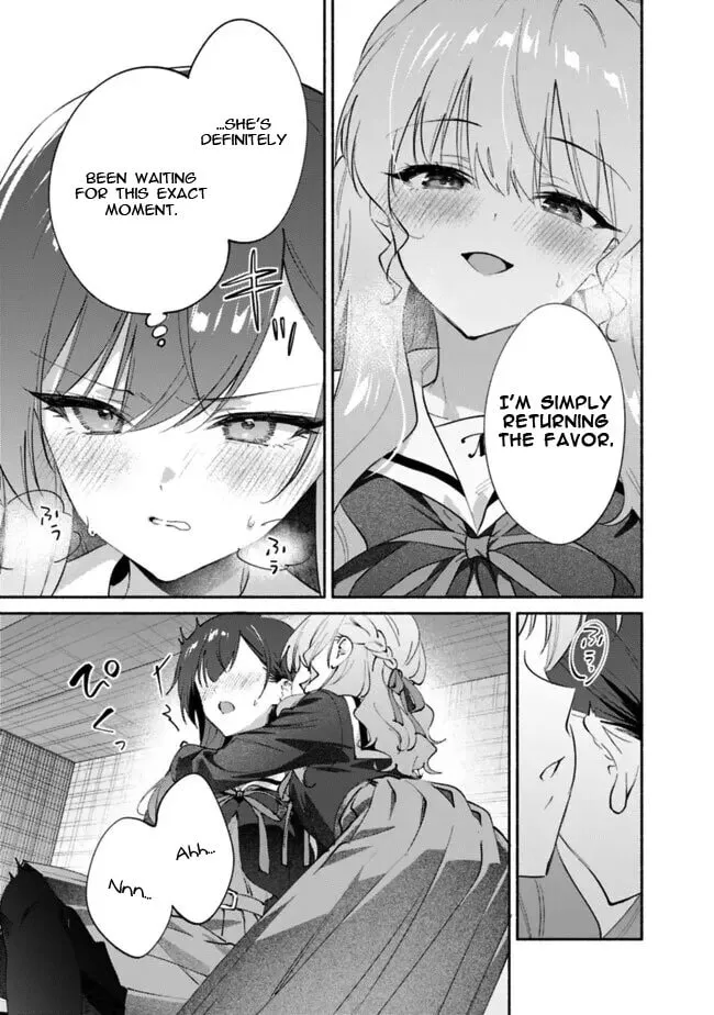 A Yuri Story About Breaking a Pretty Girl Who Keeps Insisting She Won't Lose Into Submission — Chapter 8 — Page 1