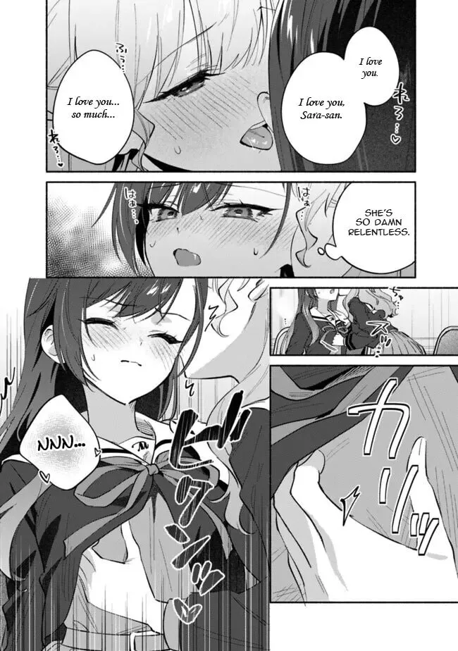 A Yuri Story About Breaking a Pretty Girl Who Keeps Insisting She Won't Lose Into Submission — Chapter 8 — Page 4