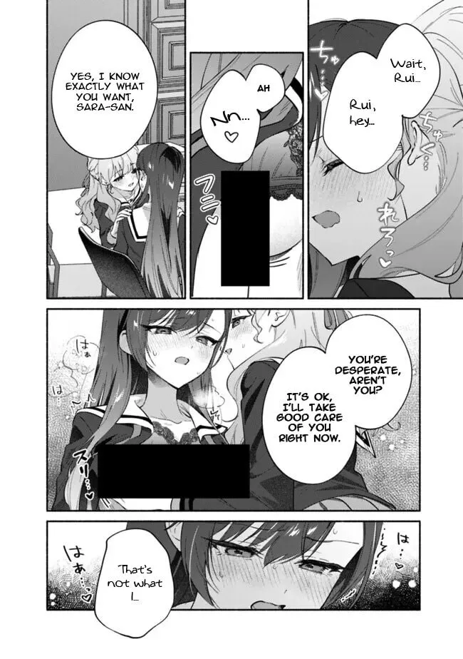 A Yuri Story About Breaking a Pretty Girl Who Keeps Insisting She Won't Lose Into Submission — Chapter 8 — Page 8
