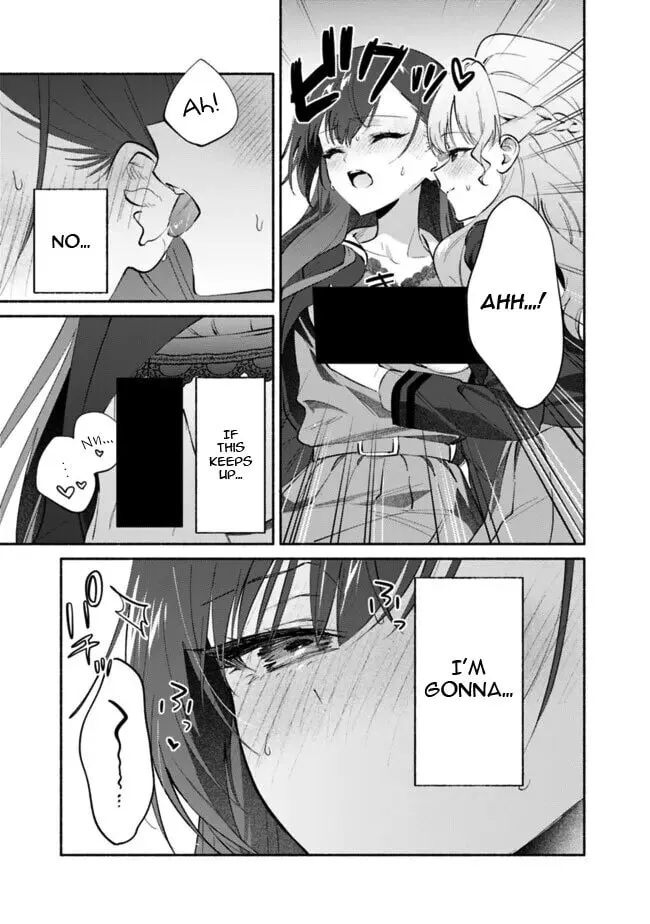 A Yuri Story About Breaking a Pretty Girl Who Keeps Insisting She Won't Lose Into Submission — Chapter 8 — Page 9