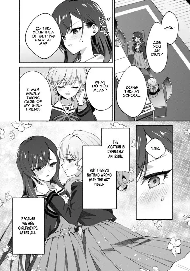 A Yuri Story About Breaking a Pretty Girl Who Keeps Insisting She Won't Lose Into Submission — Chapter 8 — Page 12