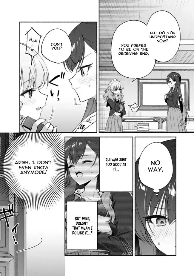 A Yuri Story About Breaking a Pretty Girl Who Keeps Insisting She Won't Lose Into Submission — Chapter 8 — Page 18