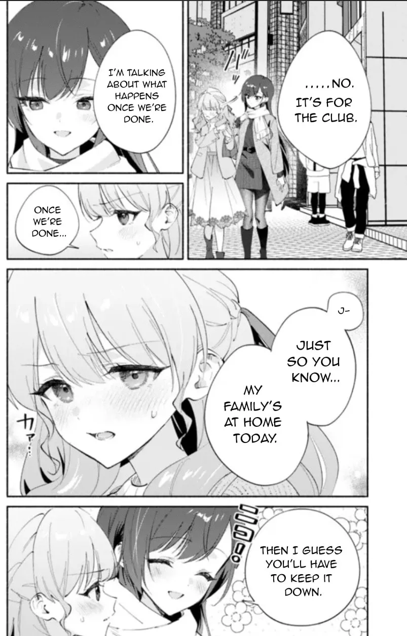 A Yuri Story About Breaking a Pretty Girl Who Keeps Insisting She Won't Lose Into Submission — Chapter 9 — Page 4