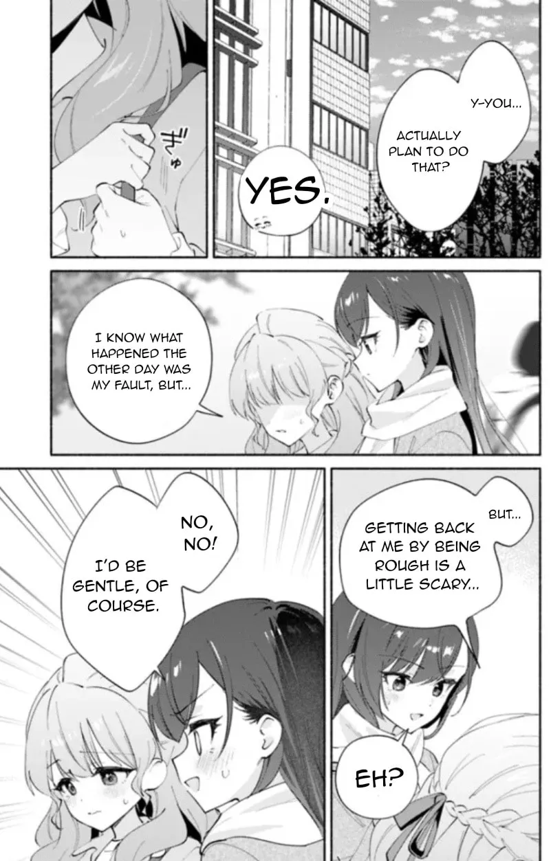 A Yuri Story About Breaking a Pretty Girl Who Keeps Insisting She Won't Lose Into Submission — Chapter 9 — Page 5