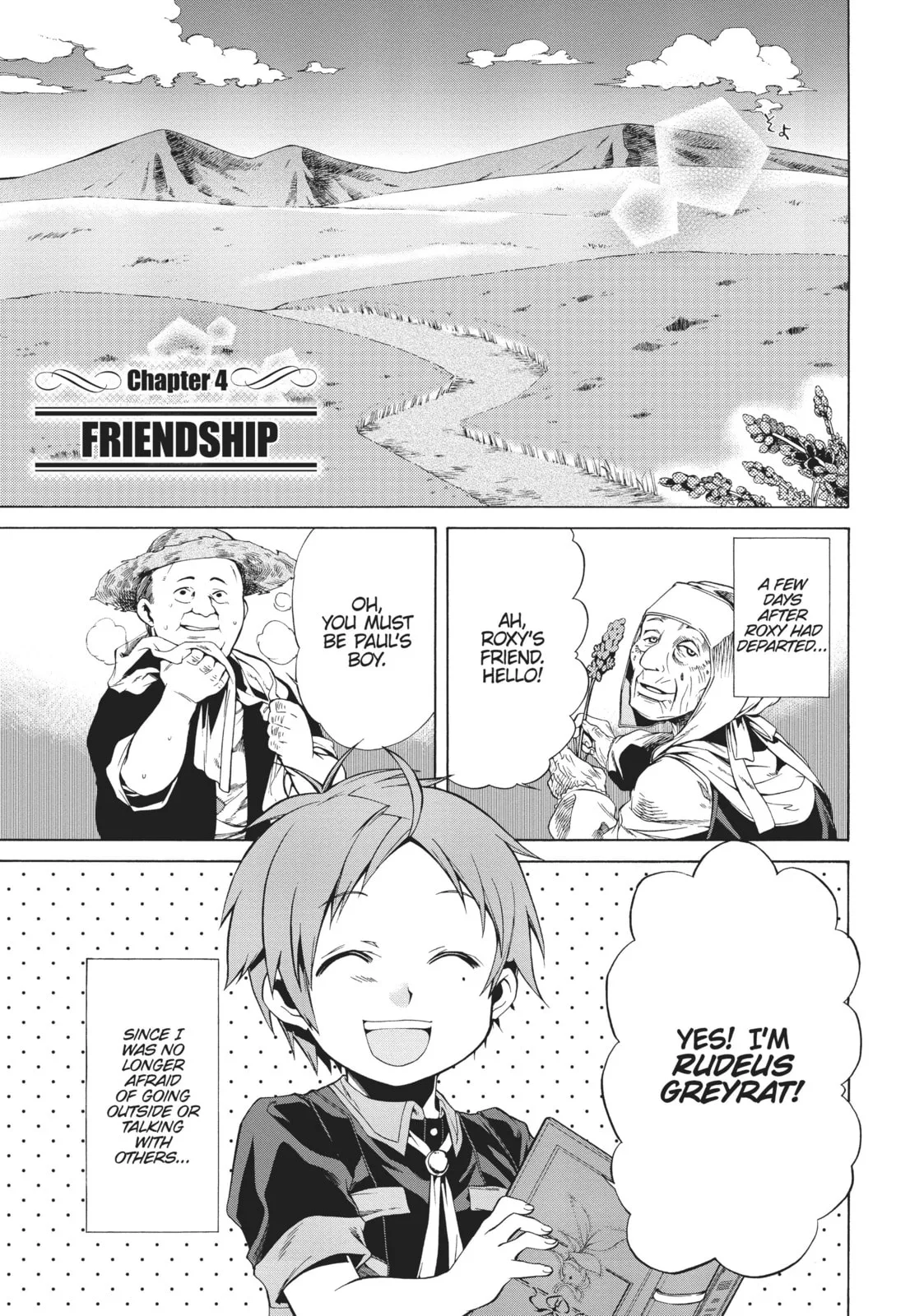 Mushoku Tensei: Jobless Reincarnation — Chapter 4 — Page 1