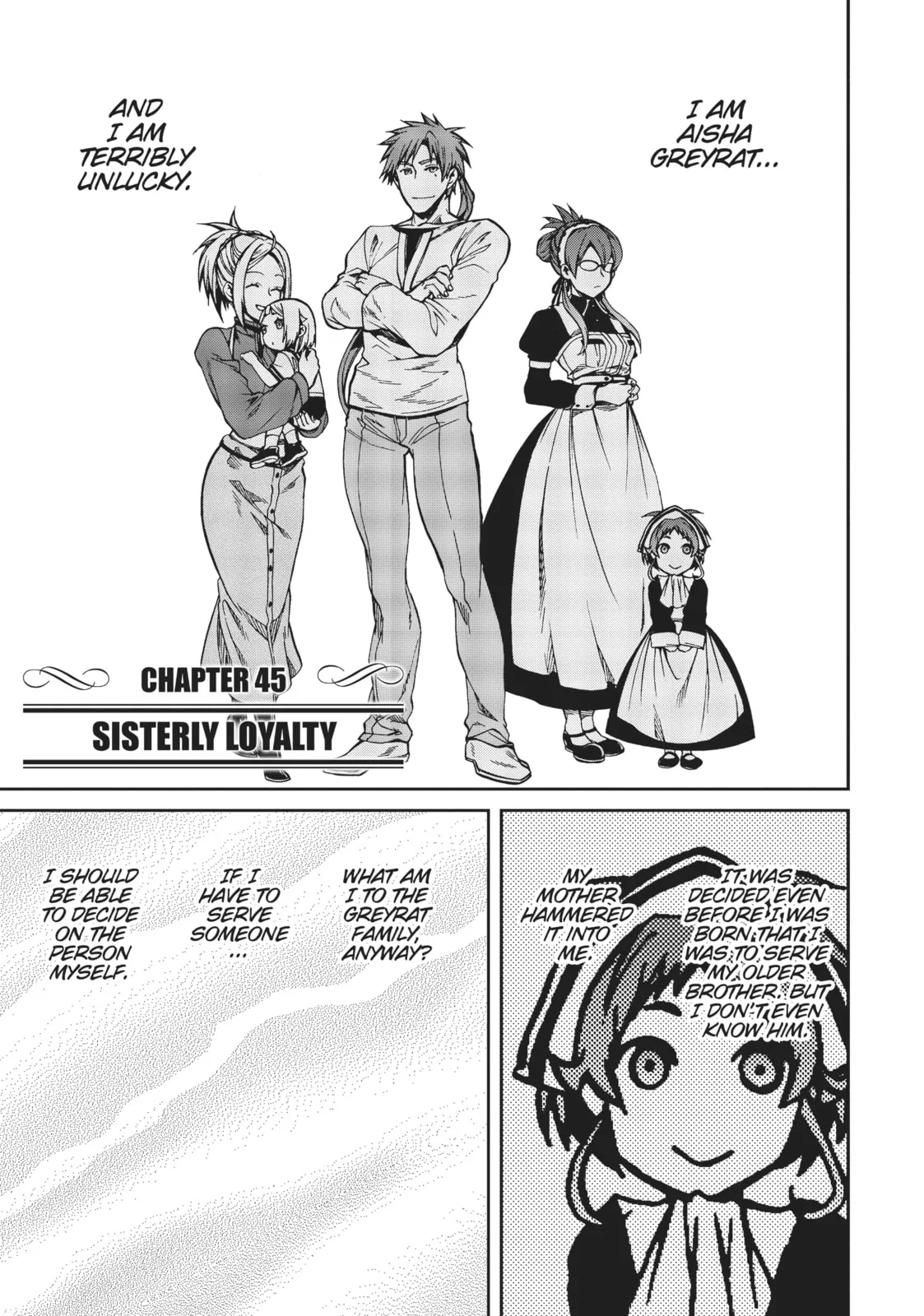 Mushoku Tensei: Jobless Reincarnation — Chapter 45 — Page 1