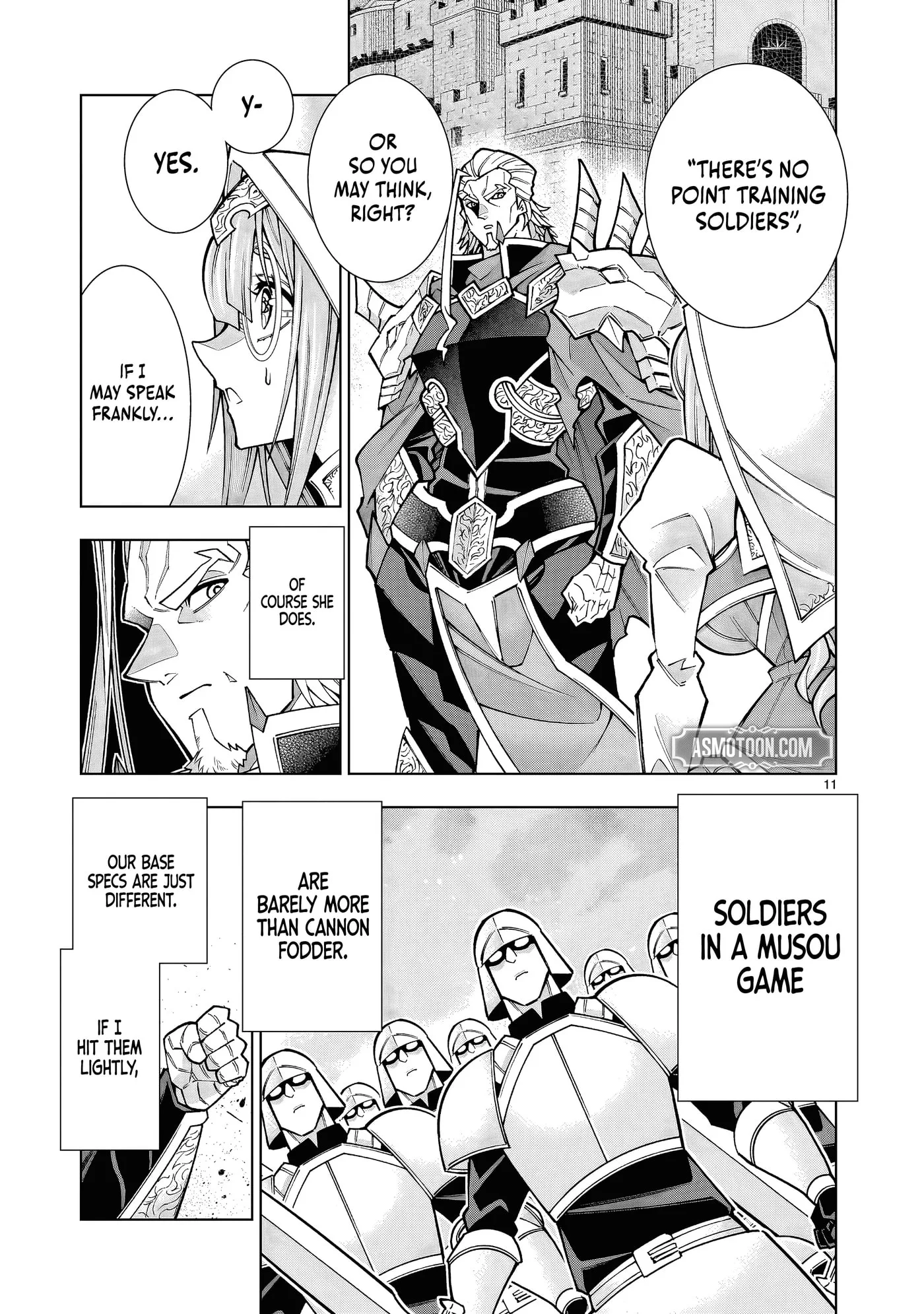 Kizuitara Musou Game no Akuyaku Shougun Datta Ken. Hametsu Route wa Bukkowasu — Chapter 3.2 — Page 11