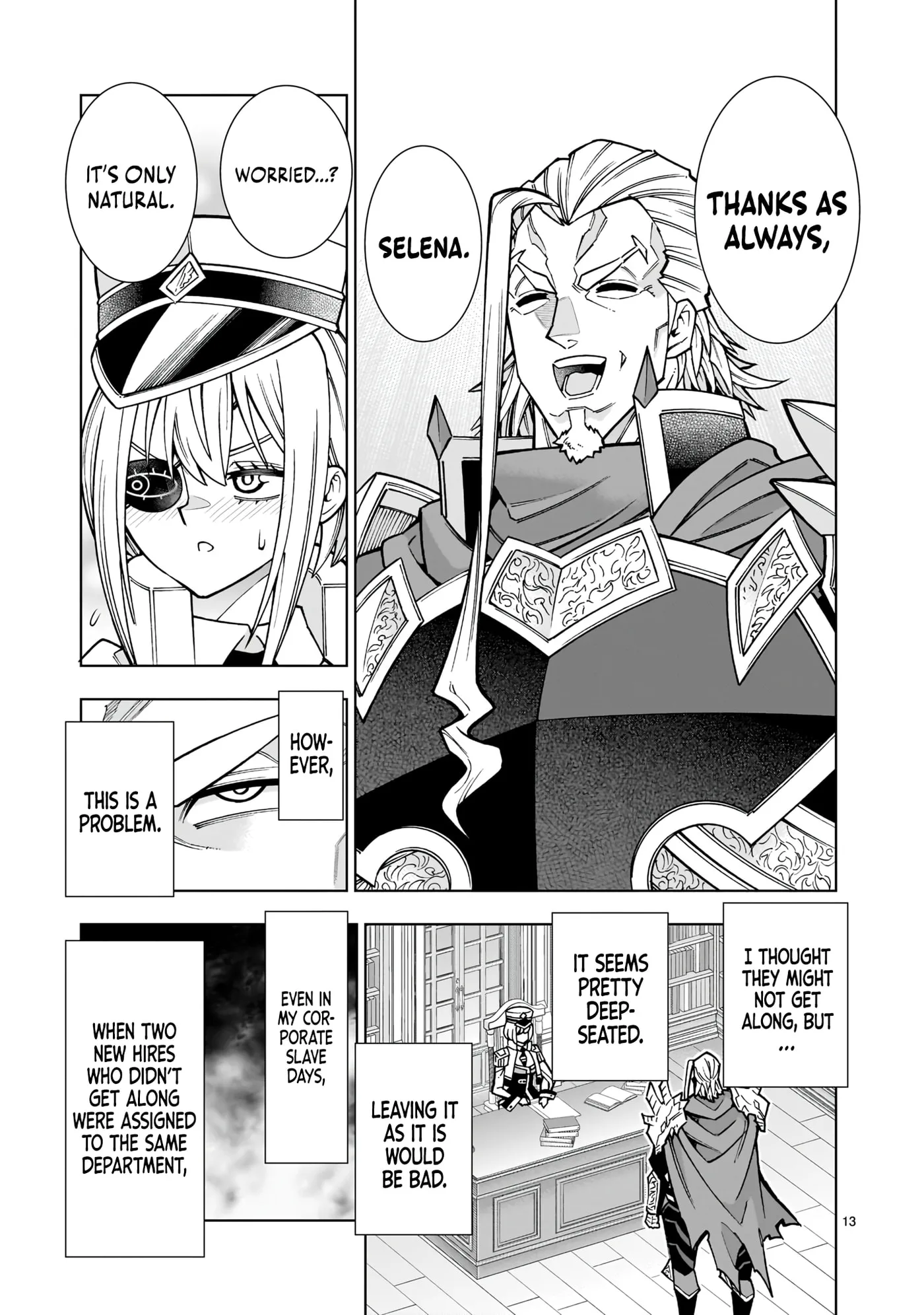 Kizuitara Musou Game no Akuyaku Shougun Datta Ken. Hametsu Route wa Bukkowasu — Chapter 4.1 — Page 13