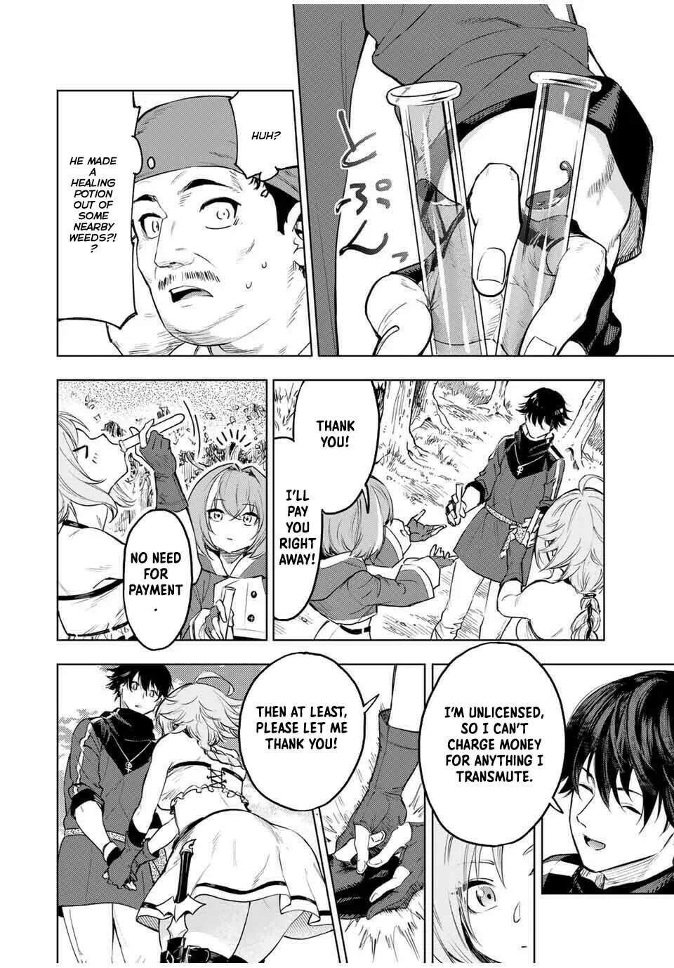 An Alchemist Who Escaped from a Depopulated Village is Revealed to be the Strongest in the City — Chapter 1 — Page 7