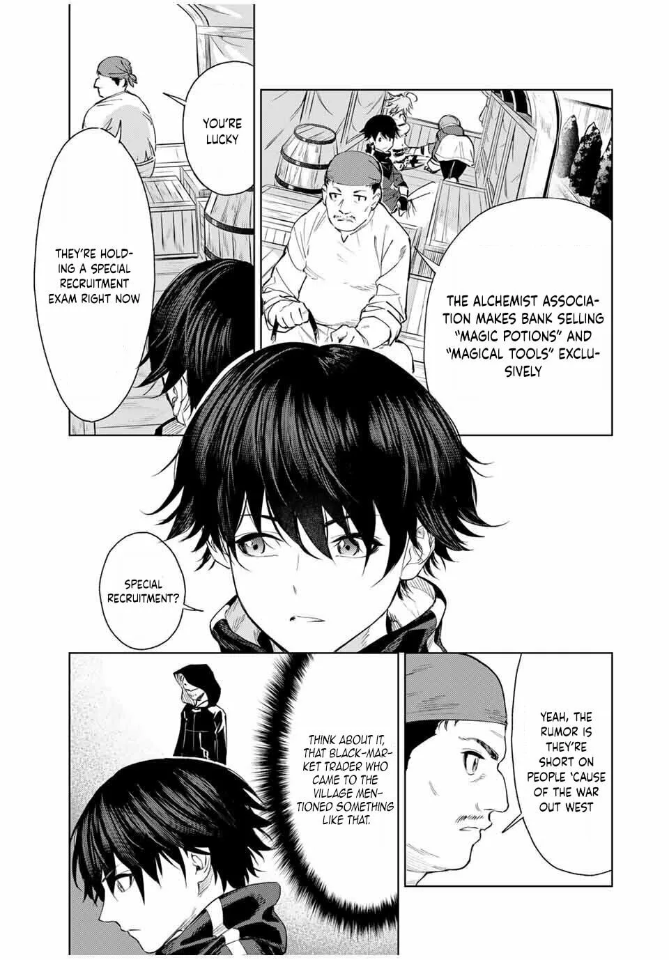 An Alchemist Who Escaped from a Depopulated Village is Revealed to be the Strongest in the City — Chapter 2 — Page 3