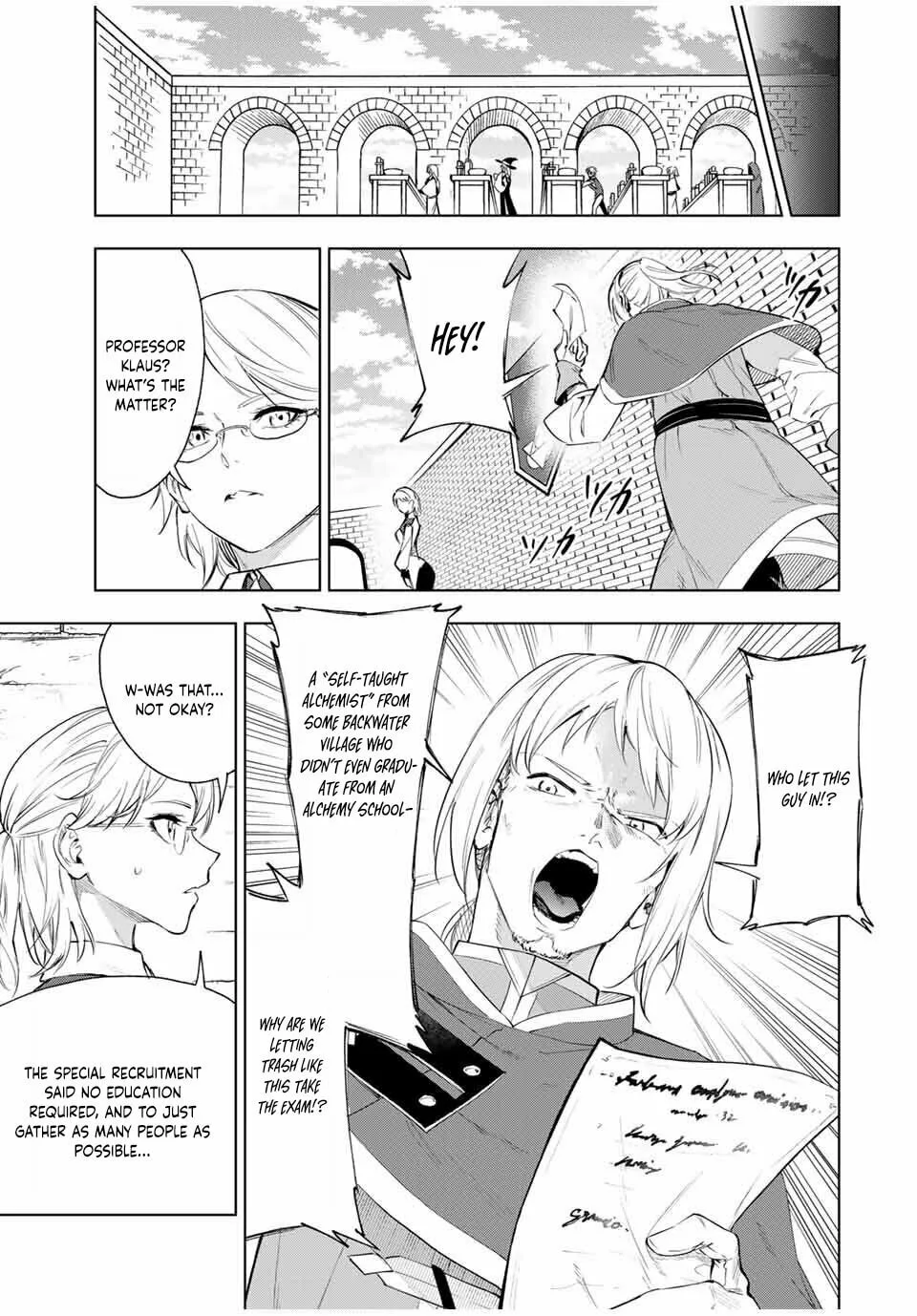 An Alchemist Who Escaped from a Depopulated Village is Revealed to be the Strongest in the City — Chapter 2 — Page 15