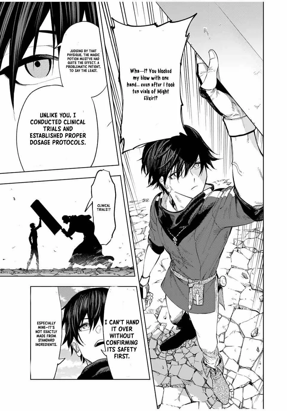An Alchemist Who Escaped from a Depopulated Village is Revealed to be the Strongest in the City — Chapter 7 — Page 13