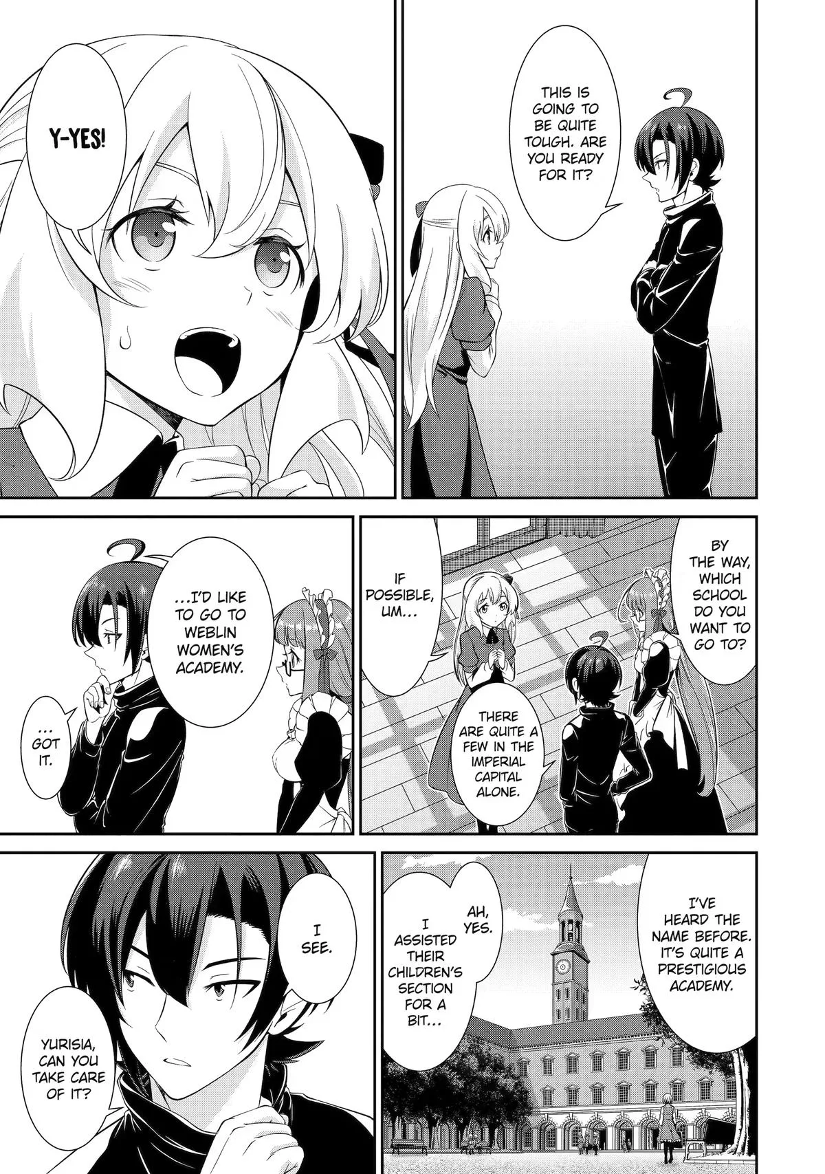 Trained to be the Ultimate Anti-magic Spellblade — Chapter 3 — Page 32