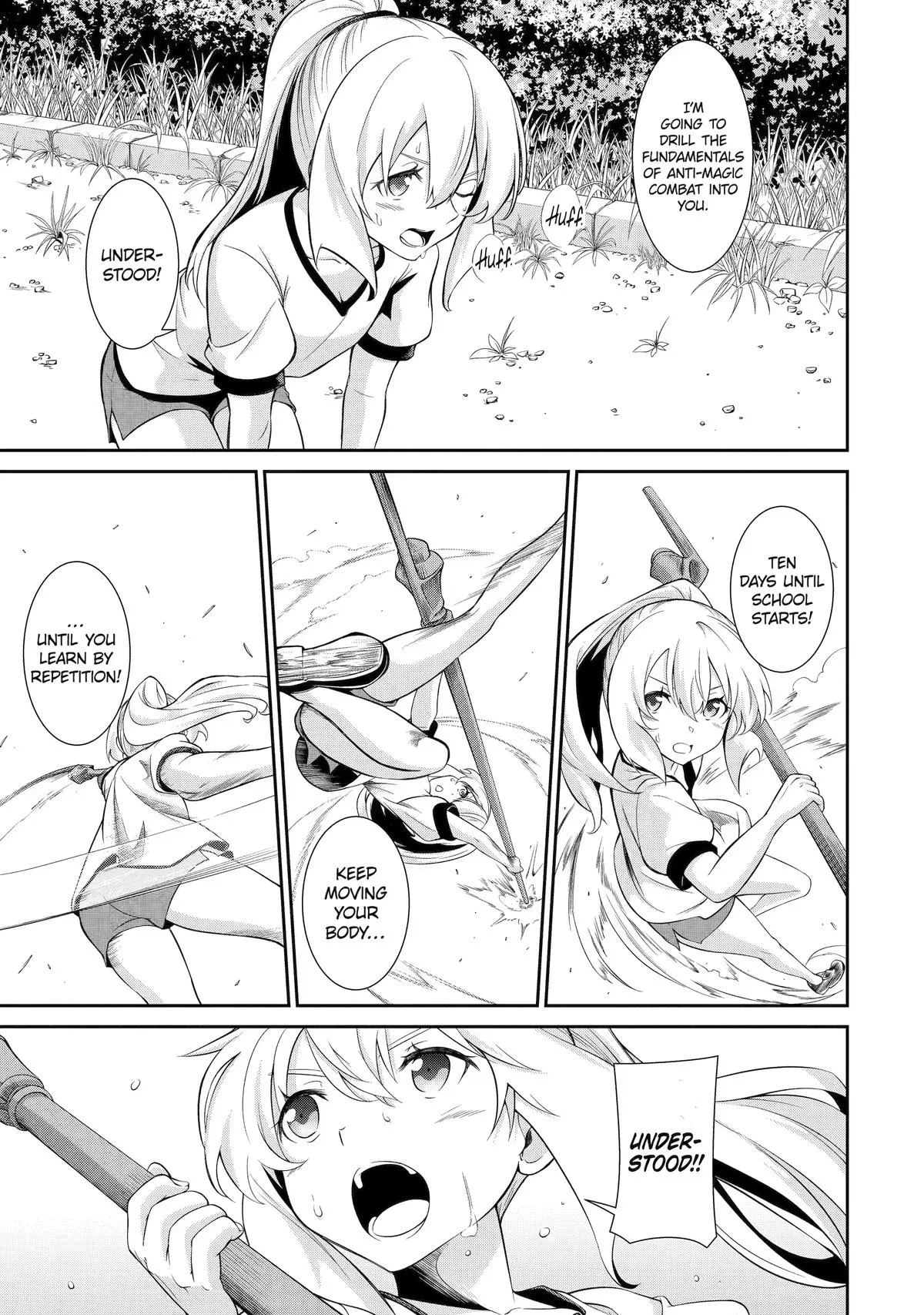 Trained to be the Ultimate Anti-magic Spellblade — Chapter 3 — Page 38