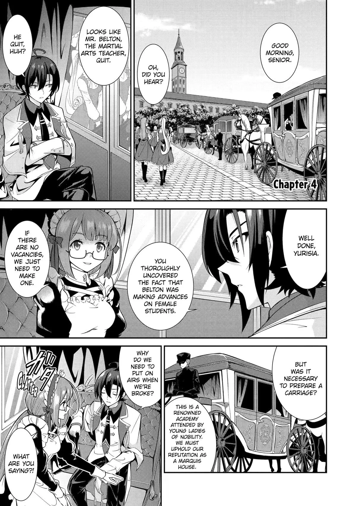 Trained to be the Ultimate Anti-magic Spellblade — Chapter 4 — Page 1