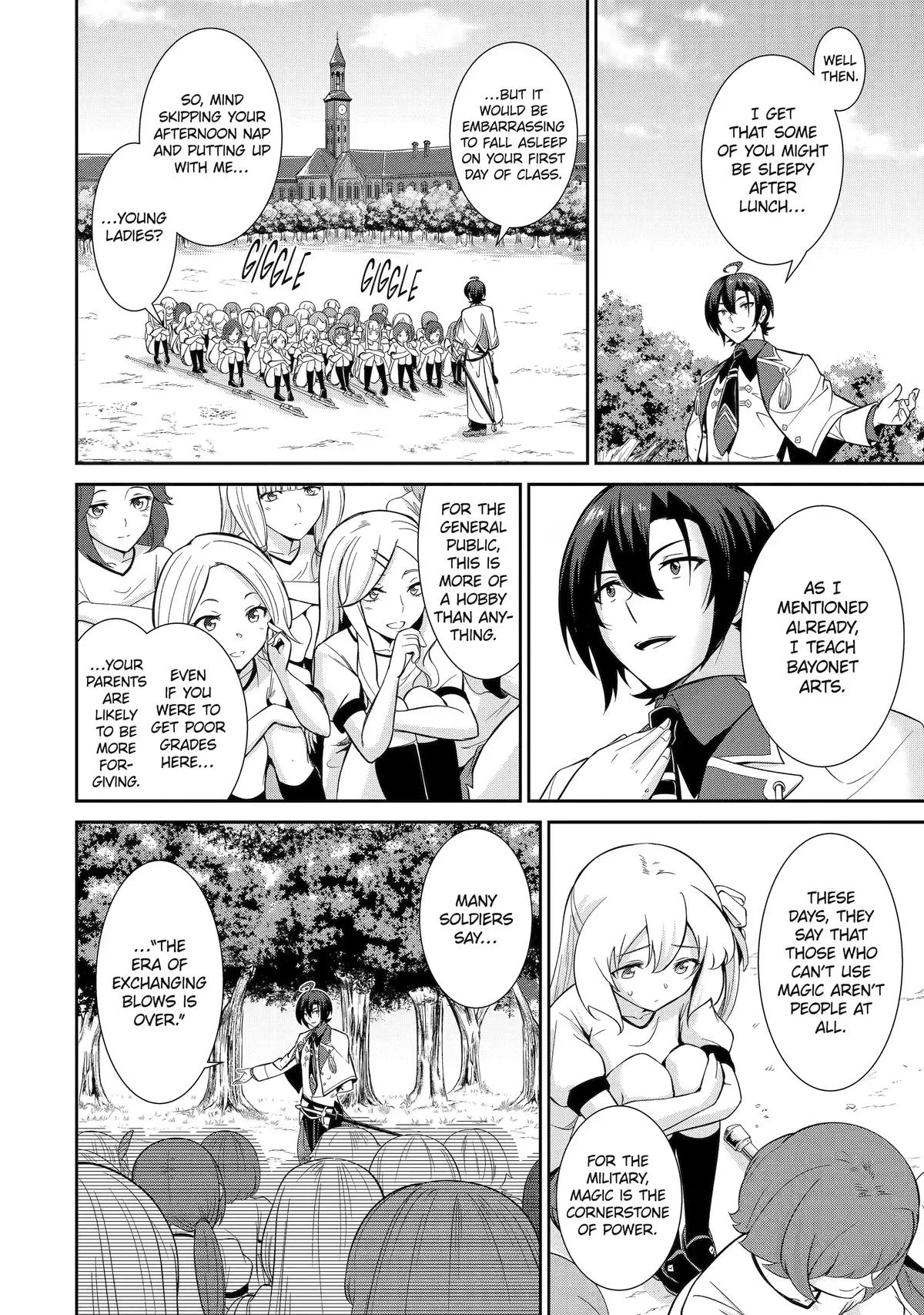 Trained to be the Ultimate Anti-magic Spellblade — Chapter 4 — Page 34