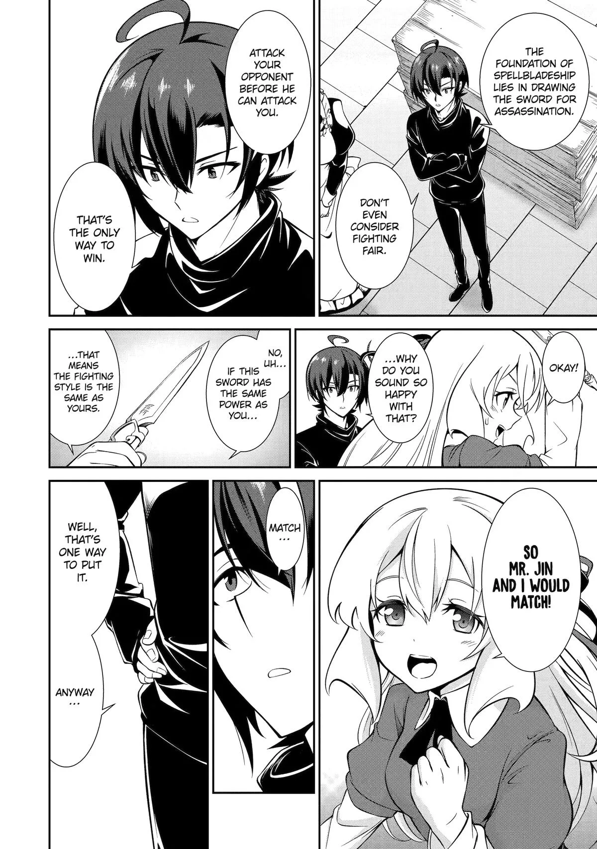 Trained to be the Ultimate Anti-magic Spellblade — Chapter 5 — Page 34