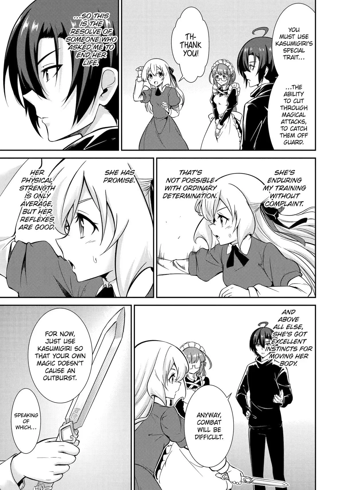 Trained to be the Ultimate Anti-magic Spellblade — Chapter 5 — Page 35