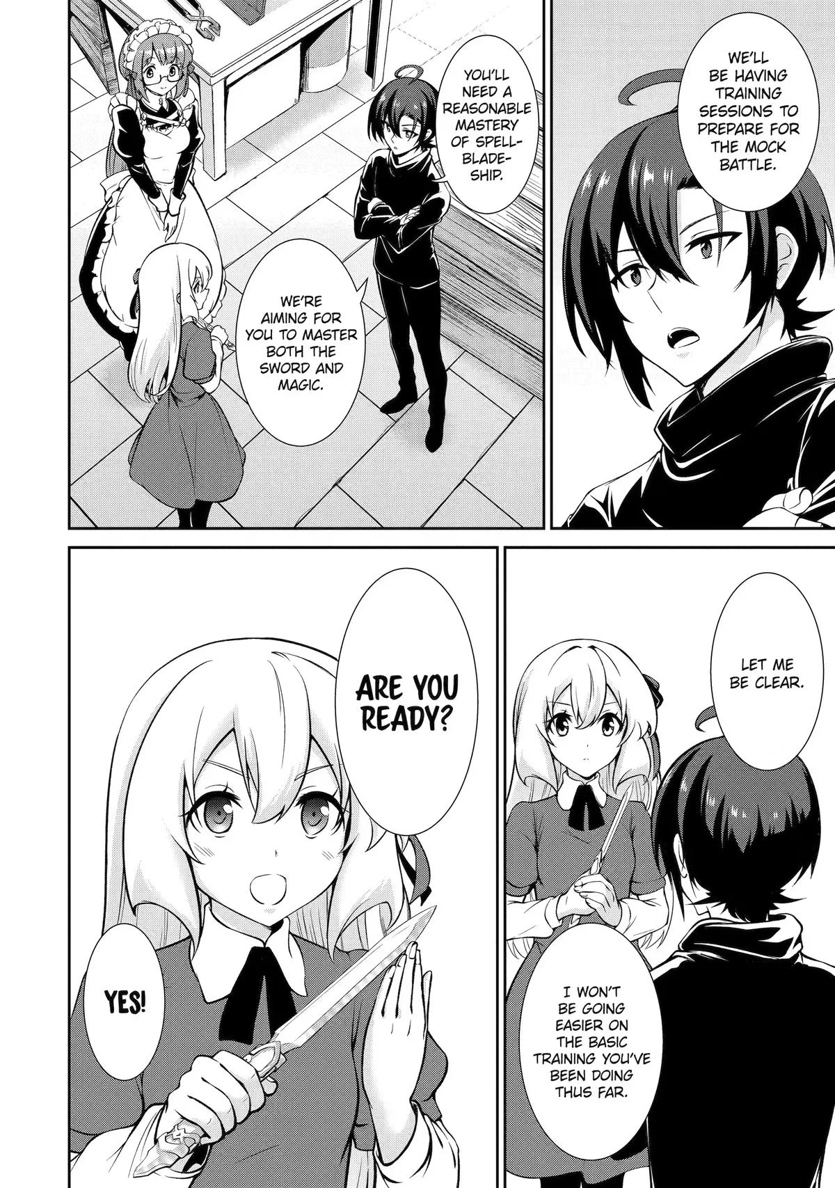Trained to be the Ultimate Anti-magic Spellblade — Chapter 5 — Page 38