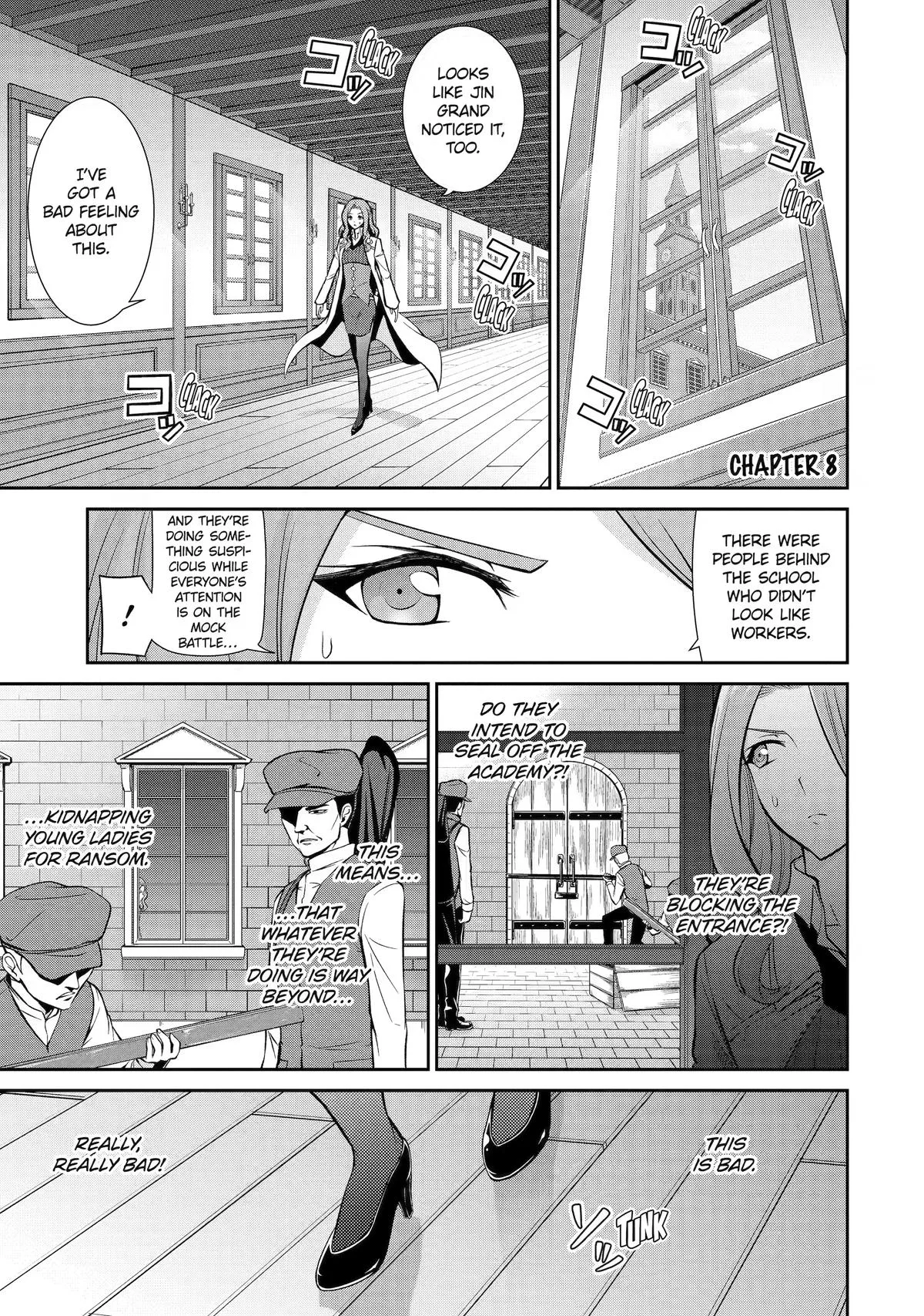 Trained to be the Ultimate Anti-magic Spellblade — Chapter 8 — Page 1