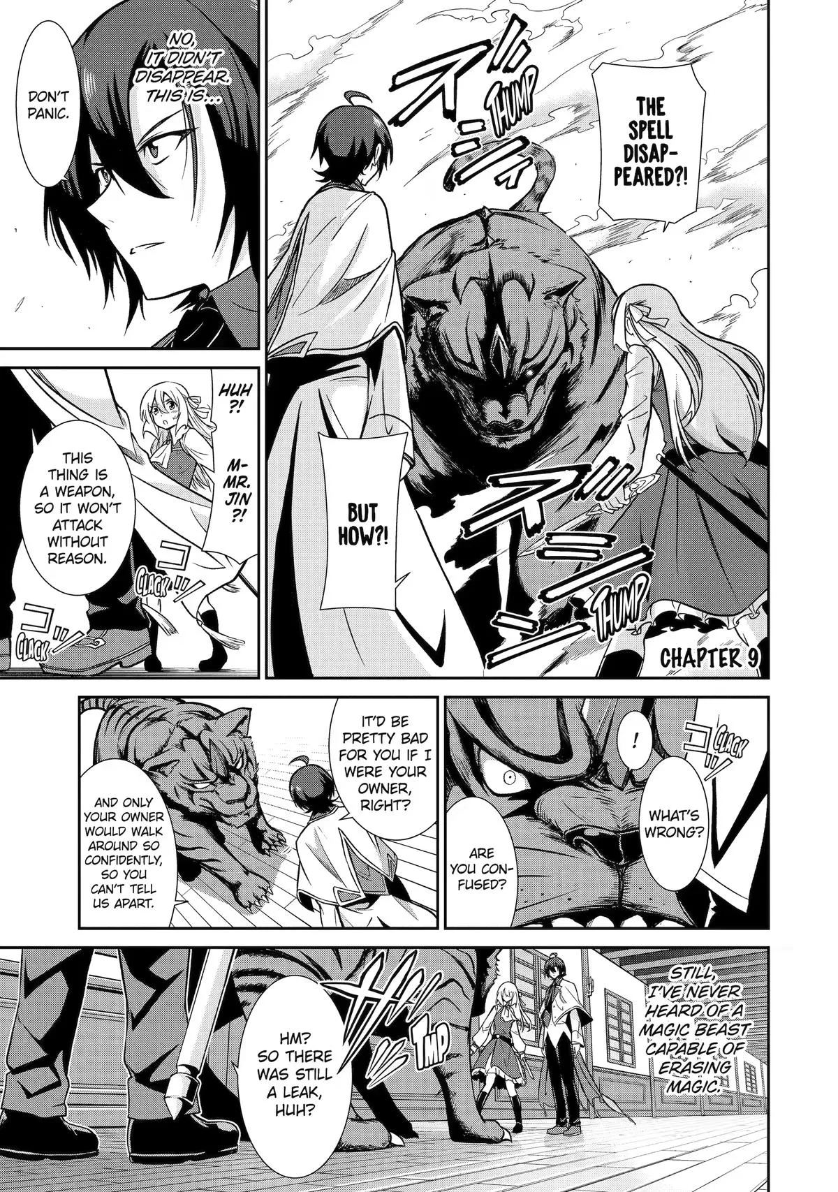 Trained to be the Ultimate Anti-magic Spellblade — Chapter 9 — Page 1