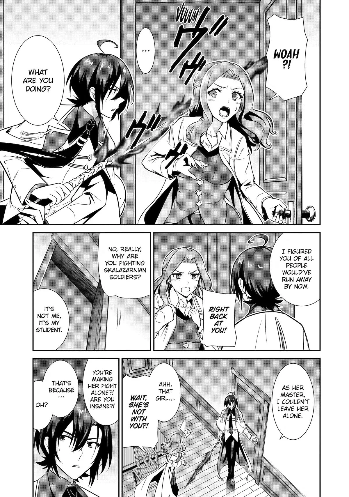 Trained to be the Ultimate Anti-magic Spellblade — Chapter 9 — Page 27