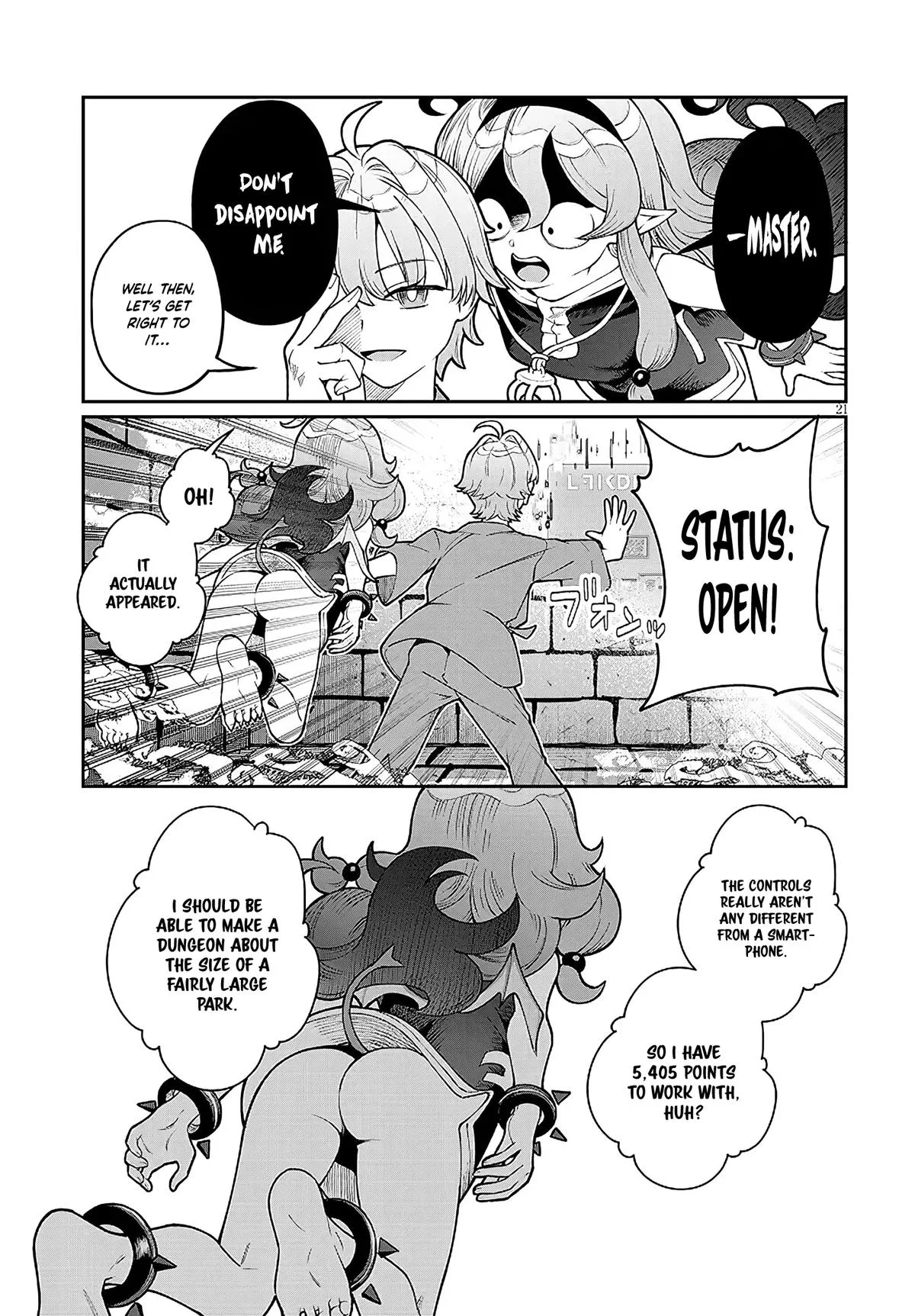Isekai Tensei Dungeon Master: Onsen Dungeon o Tsukuru — Chapter 1 — Page 20
