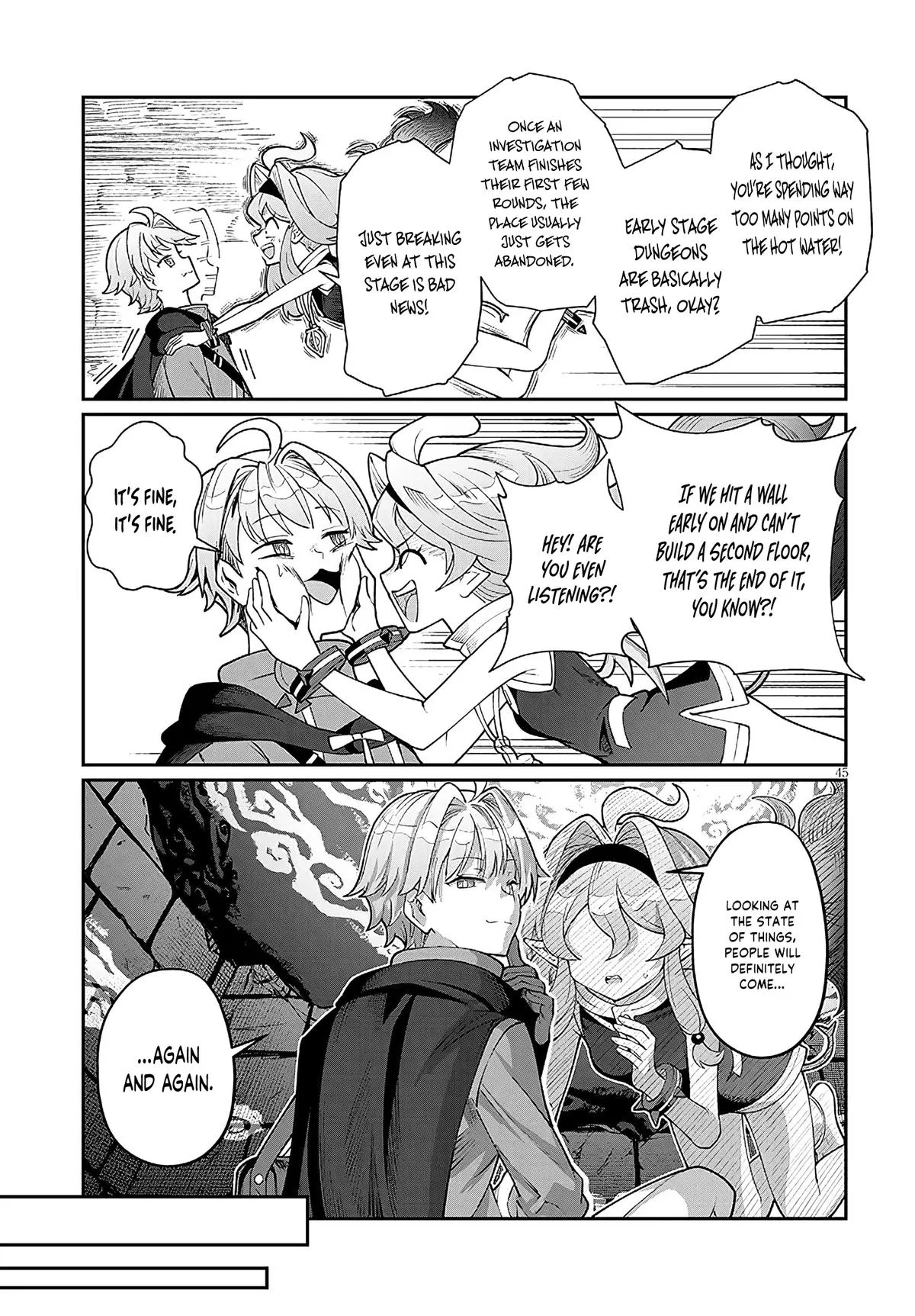 Isekai Tensei Dungeon Master: Onsen Dungeon o Tsukuru — Chapter 1 — Page 44