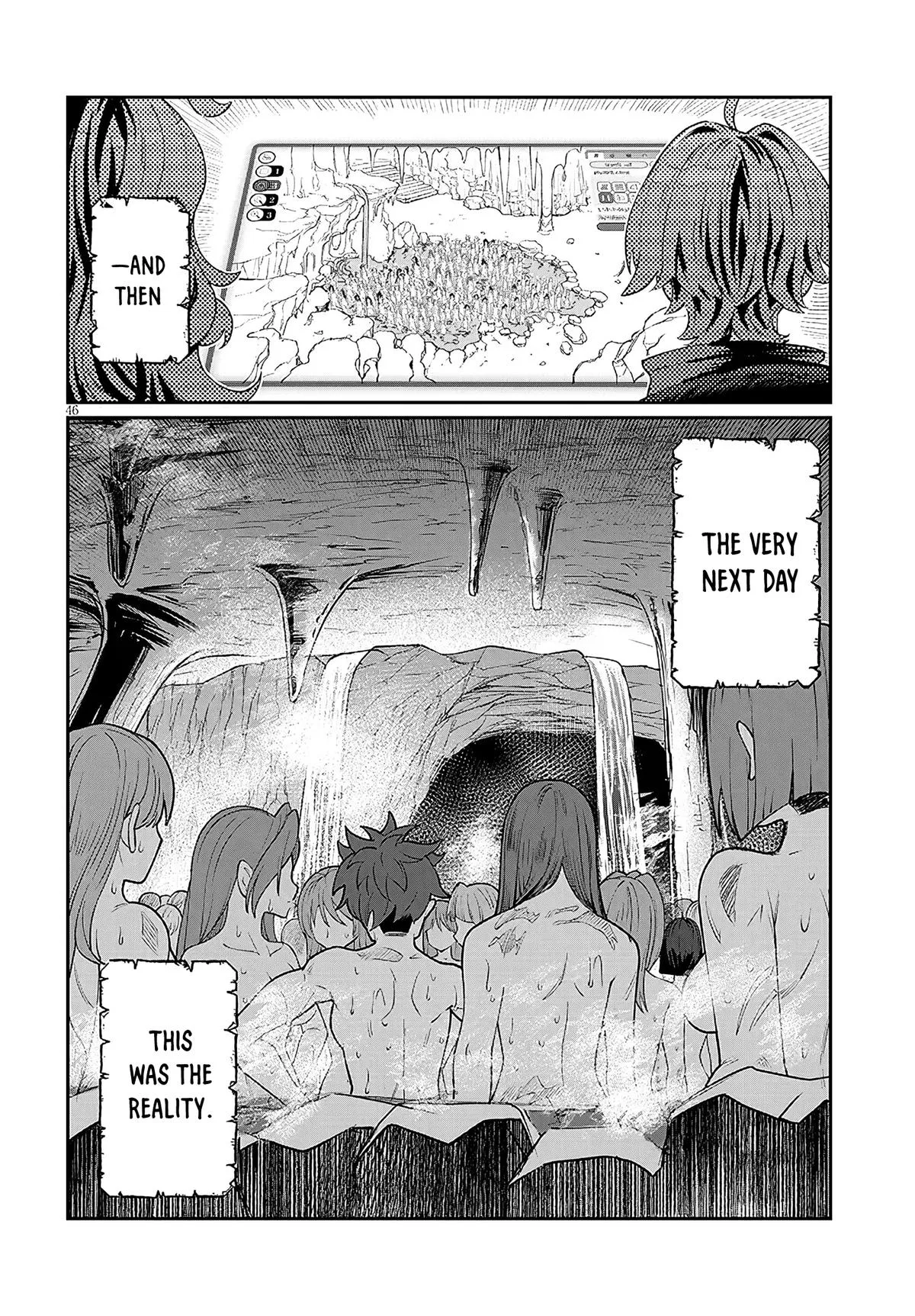 Isekai Tensei Dungeon Master: Onsen Dungeon o Tsukuru — Chapter 1 — Page 45