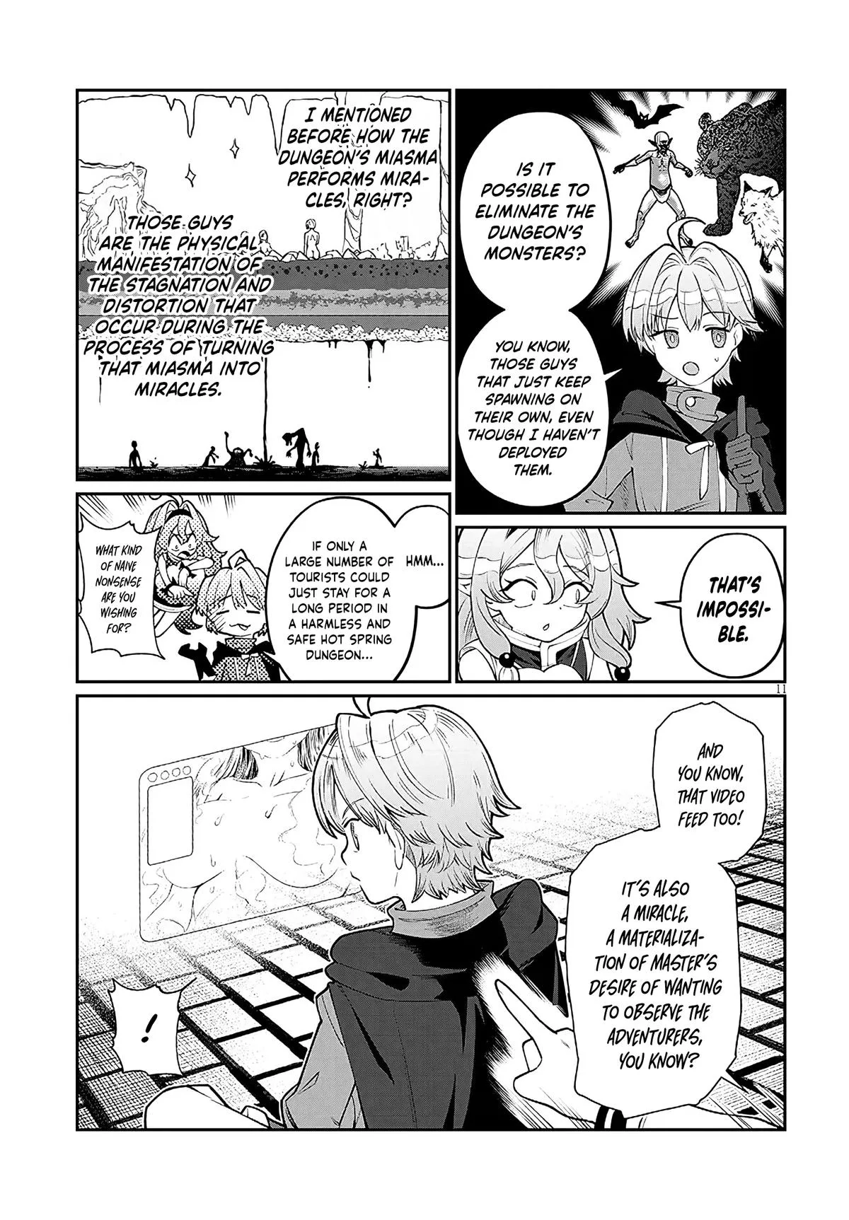 Isekai Tensei Dungeon Master: Onsen Dungeon o Tsukuru — Chapter 3 — Page 11