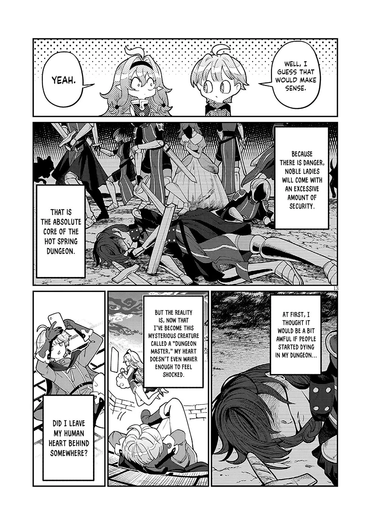 Isekai Tensei Dungeon Master: Onsen Dungeon o Tsukuru — Chapter 3 — Page 13