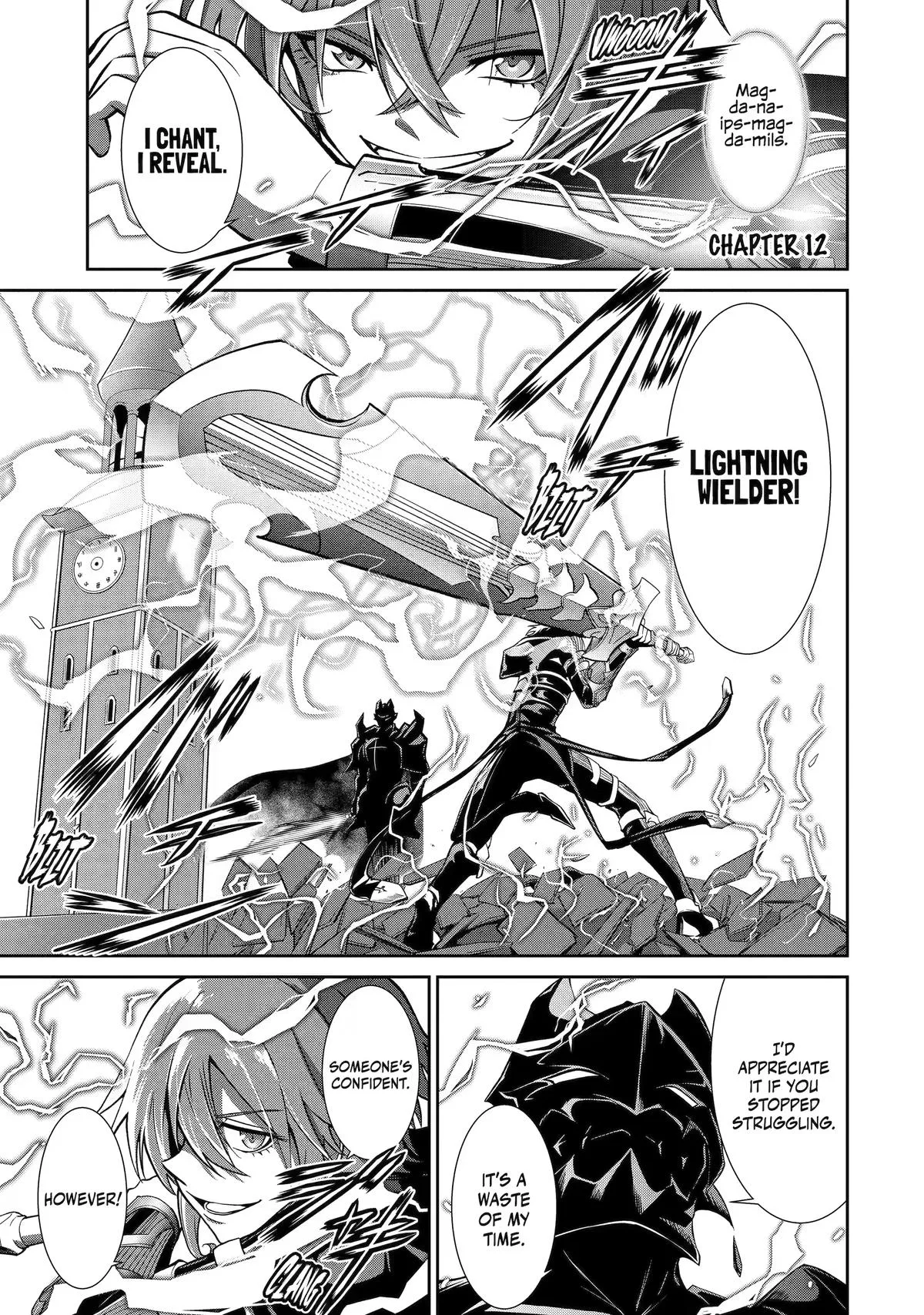 Trained to be the Ultimate Anti-magic Spellblade — Chapter 12 — Page 1