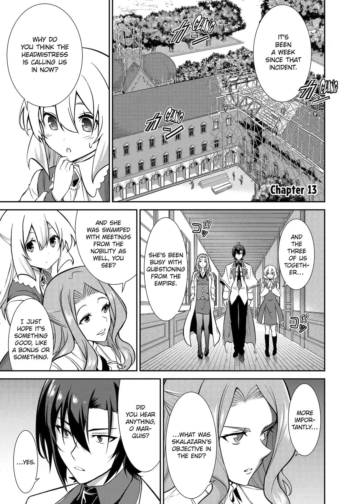 Trained to be the Ultimate Anti-magic Spellblade — Chapter 13 — Page 1