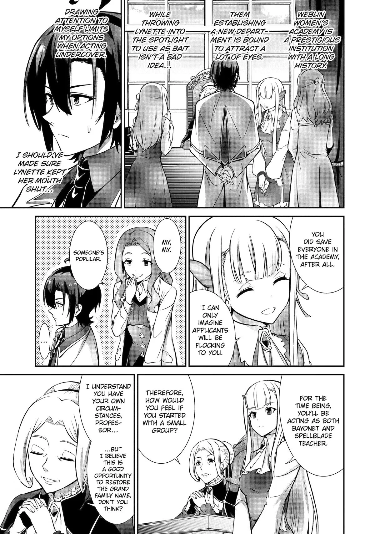 Trained to be the Ultimate Anti-magic Spellblade — Chapter 13 — Page 11