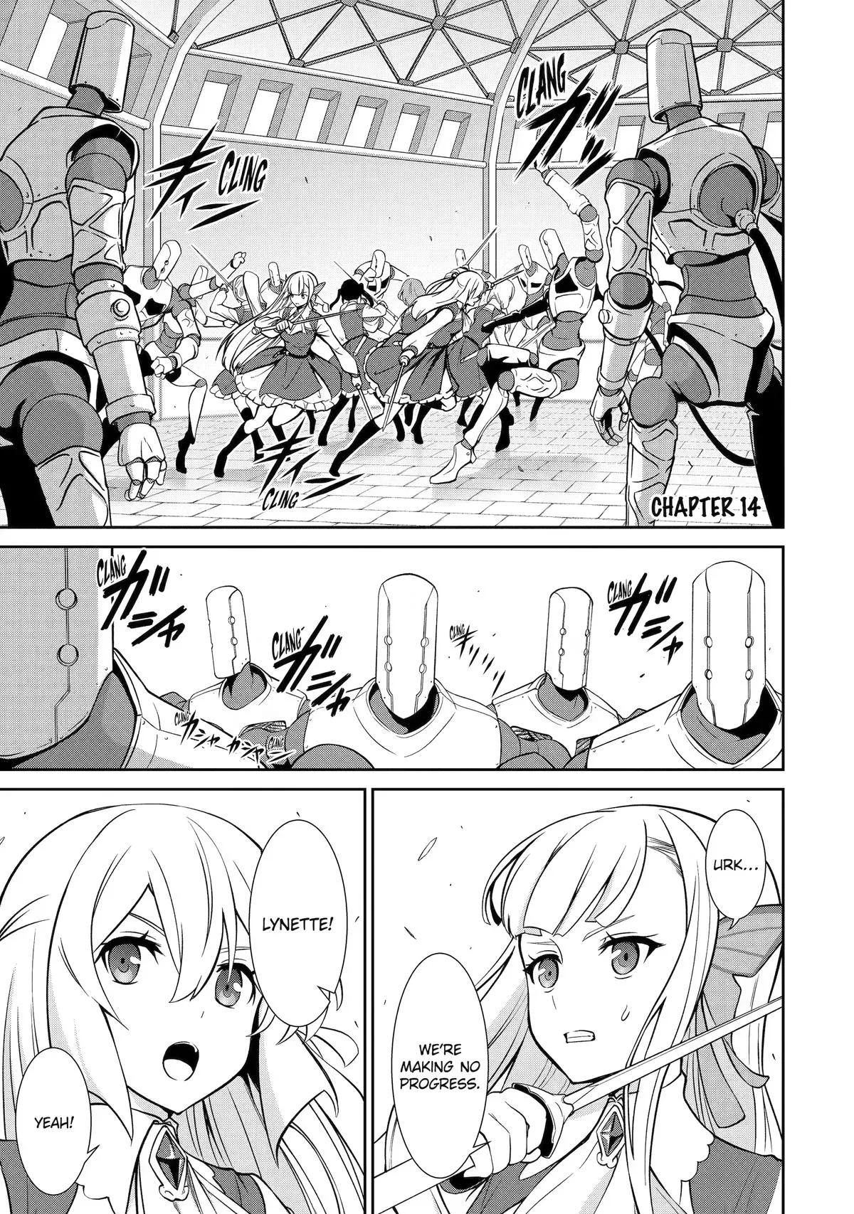 Trained to be the Ultimate Anti-magic Spellblade — Chapter 14 — Page 1