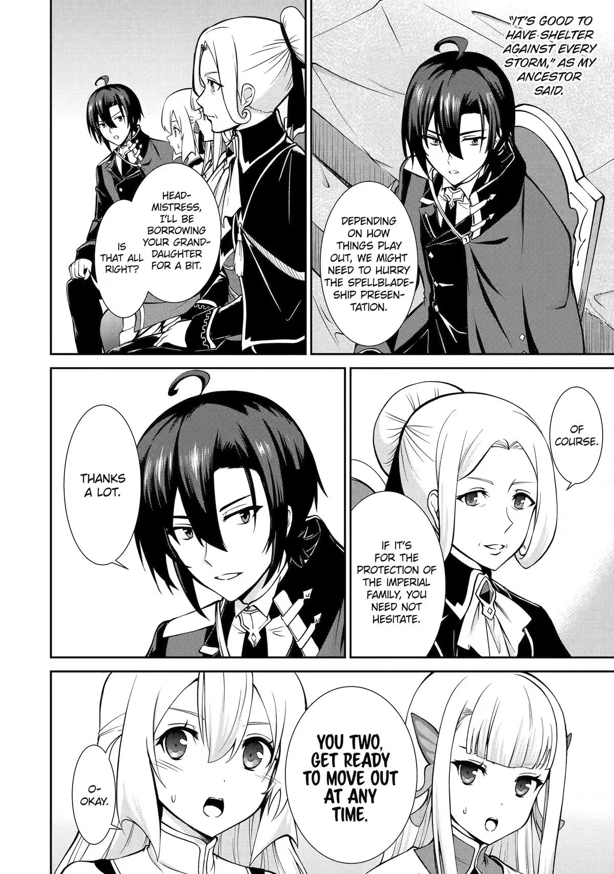 Trained to be the Ultimate Anti-magic Spellblade — Chapter 15 — Page 34