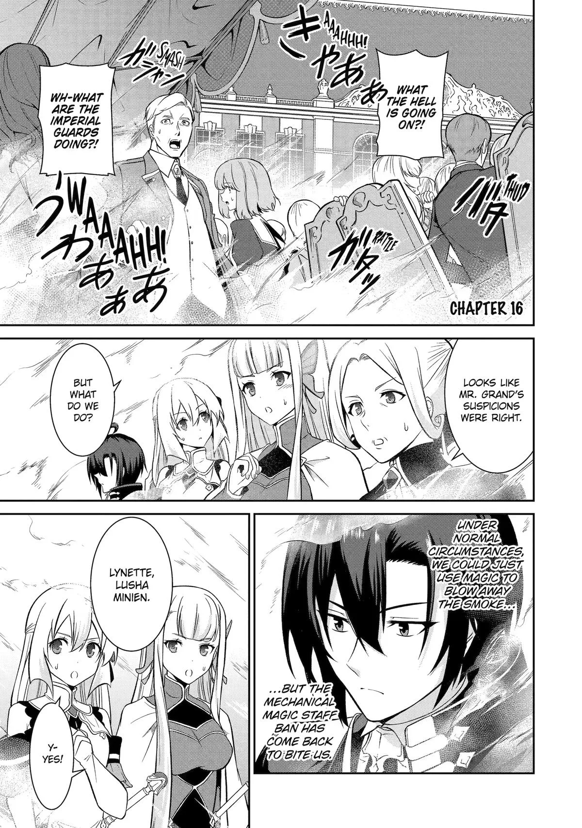 Trained to be the Ultimate Anti-magic Spellblade — Chapter 16 — Page 1