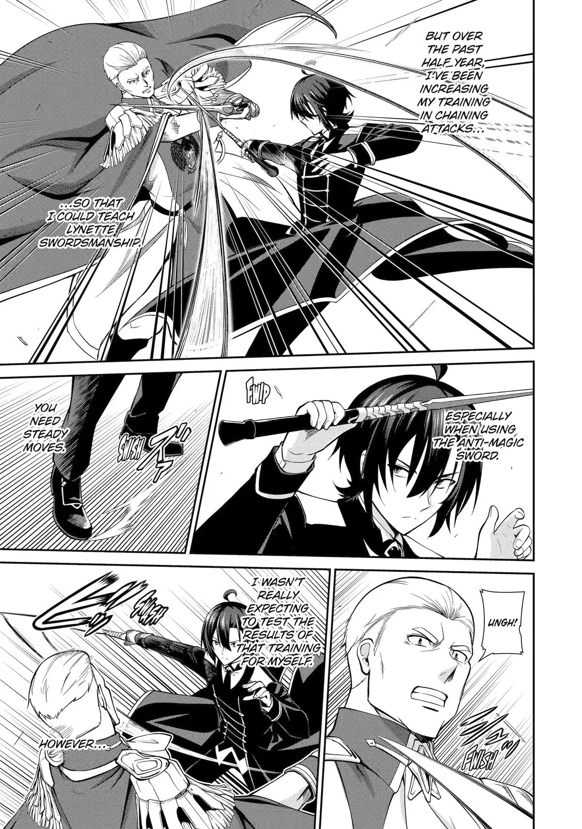 Trained to be the Ultimate Anti-magic Spellblade — Chapter 17 — Page 31
