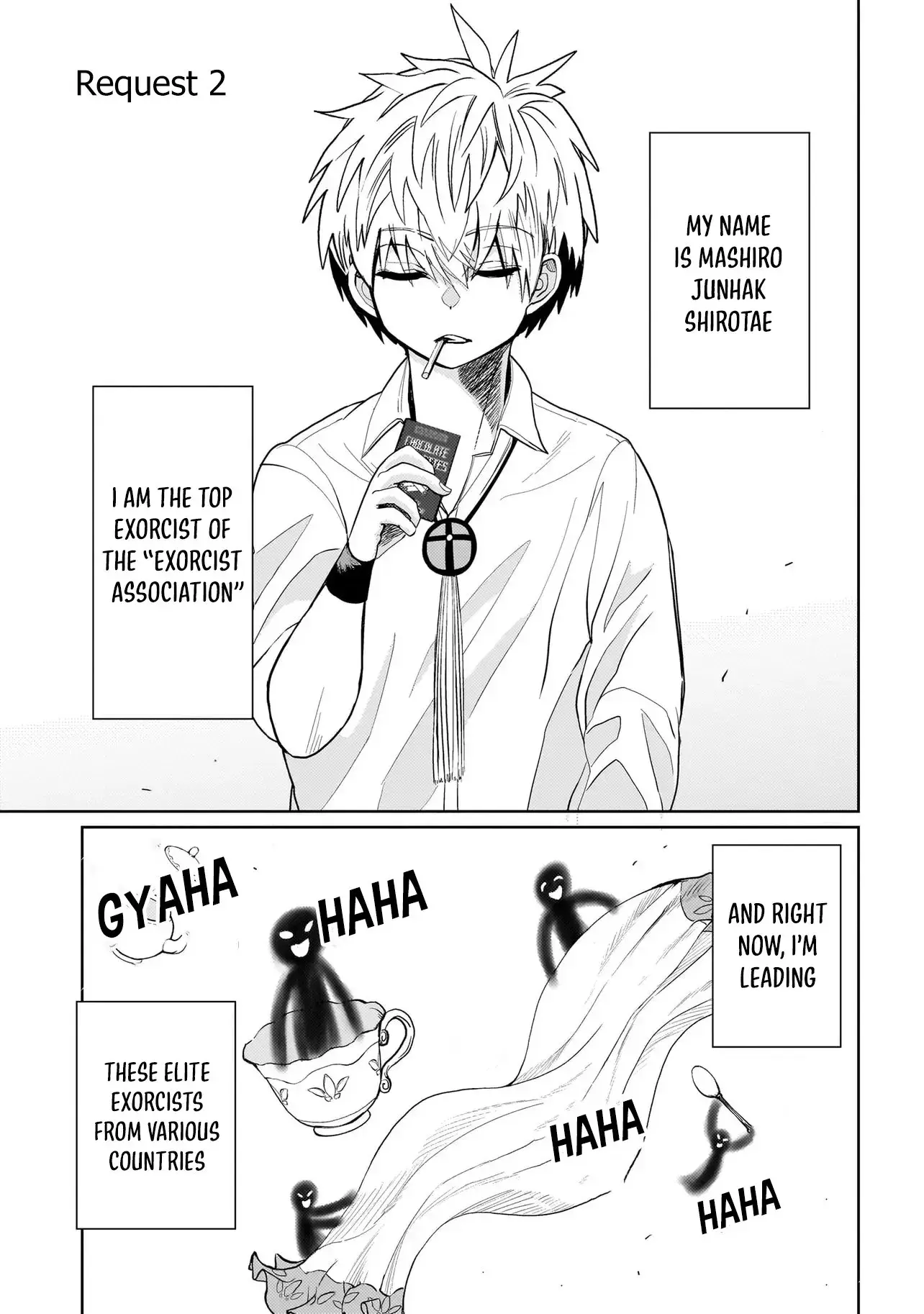 Exorcist wa Midara ni Aragau — Chapter 2 — Page 1