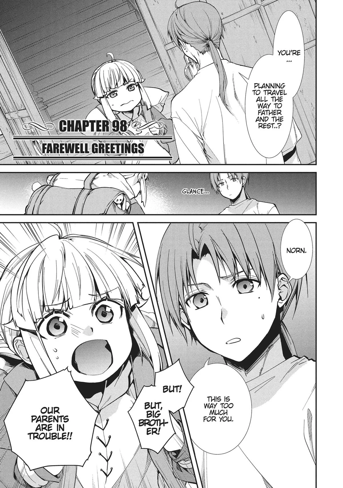 Mushoku Tensei: Jobless Reincarnation — Chapter 98 — Page 1