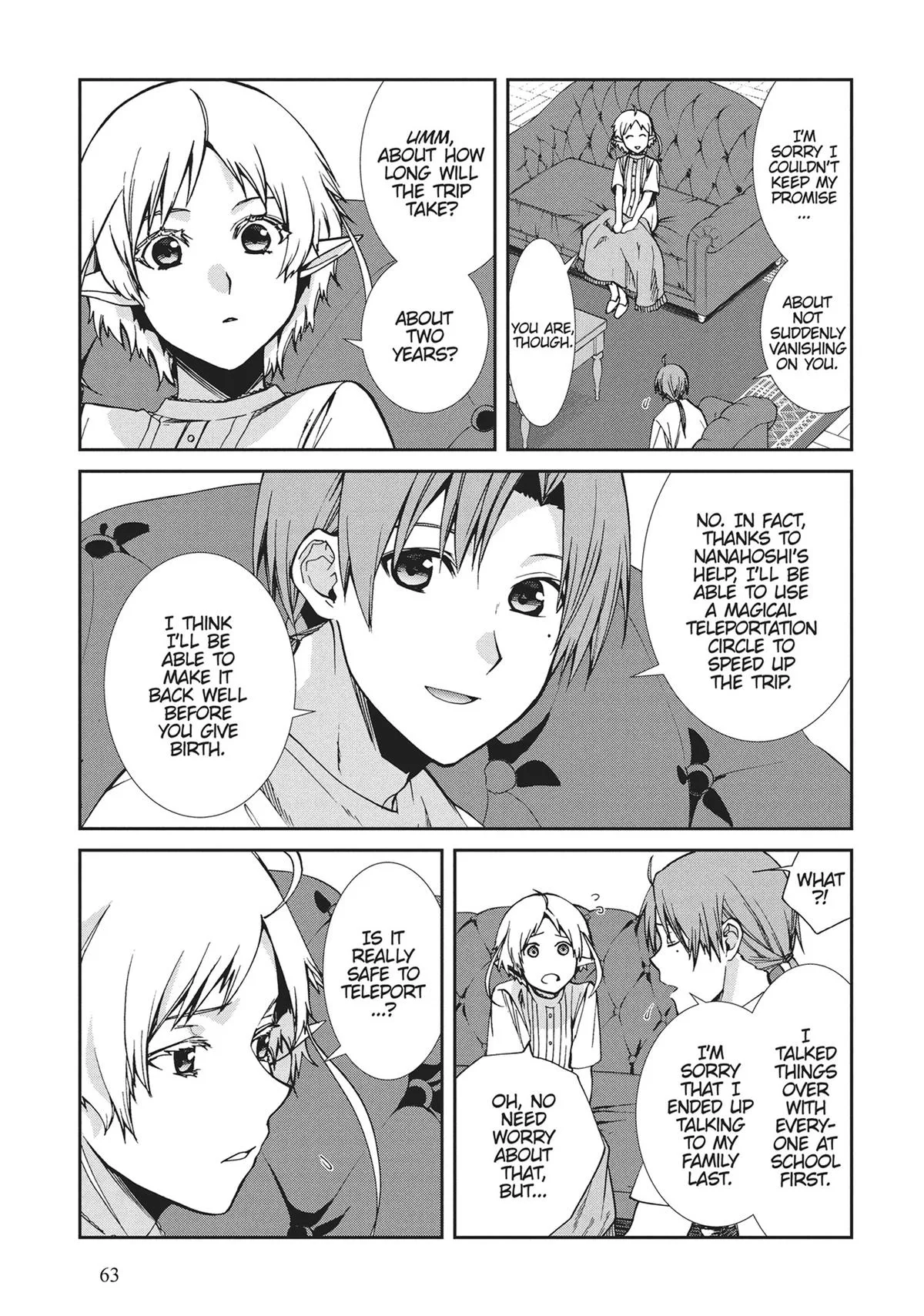 Mushoku Tensei: Jobless Reincarnation — Chapter 99 — Page 3