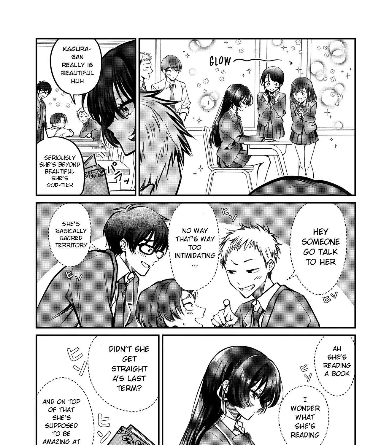 The Cool Beautiful Girl Sitting Next to Me That Everyone Envies Is Actually Way Too Lewd in Her Head — Chapter 1 — Page 11
