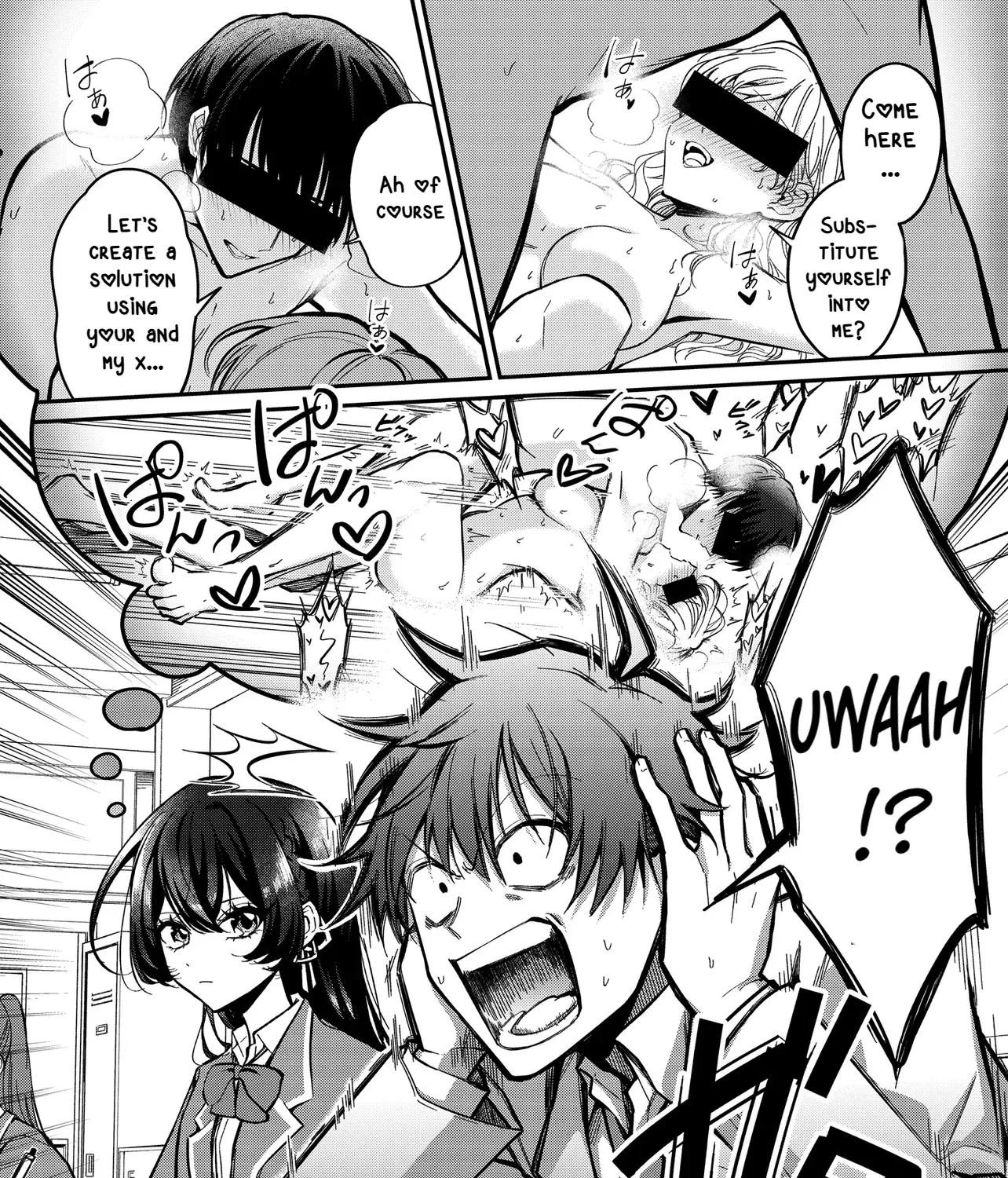 The Cool Beautiful Girl Sitting Next to Me That Everyone Envies Is Actually Way Too Lewd in Her Head — Chapter 1 — Page 37