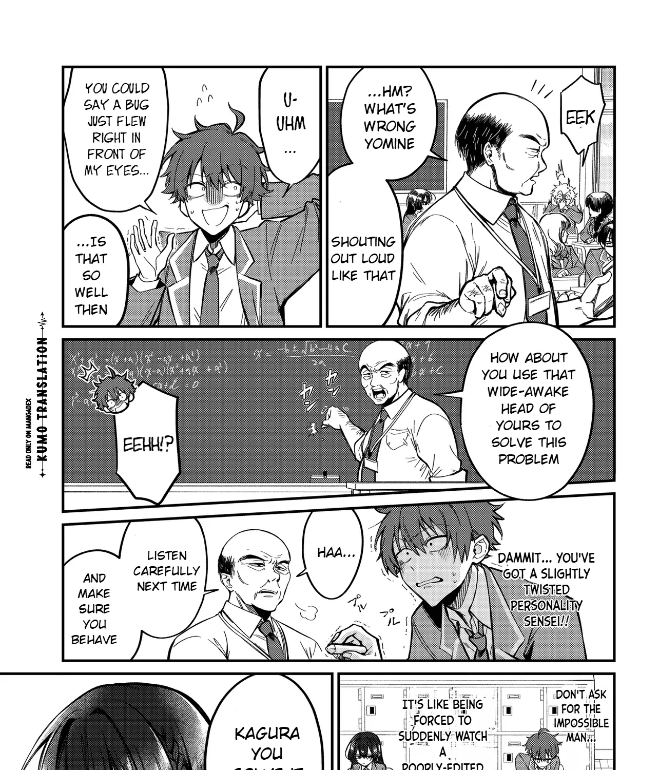 The Cool Beautiful Girl Sitting Next to Me That Everyone Envies Is Actually Way Too Lewd in Her Head — Chapter 1 — Page 39