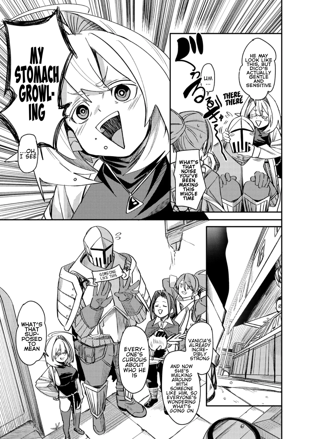 The Elf Picked Up a Heavy Knight. — Chapter 2 — Page 5