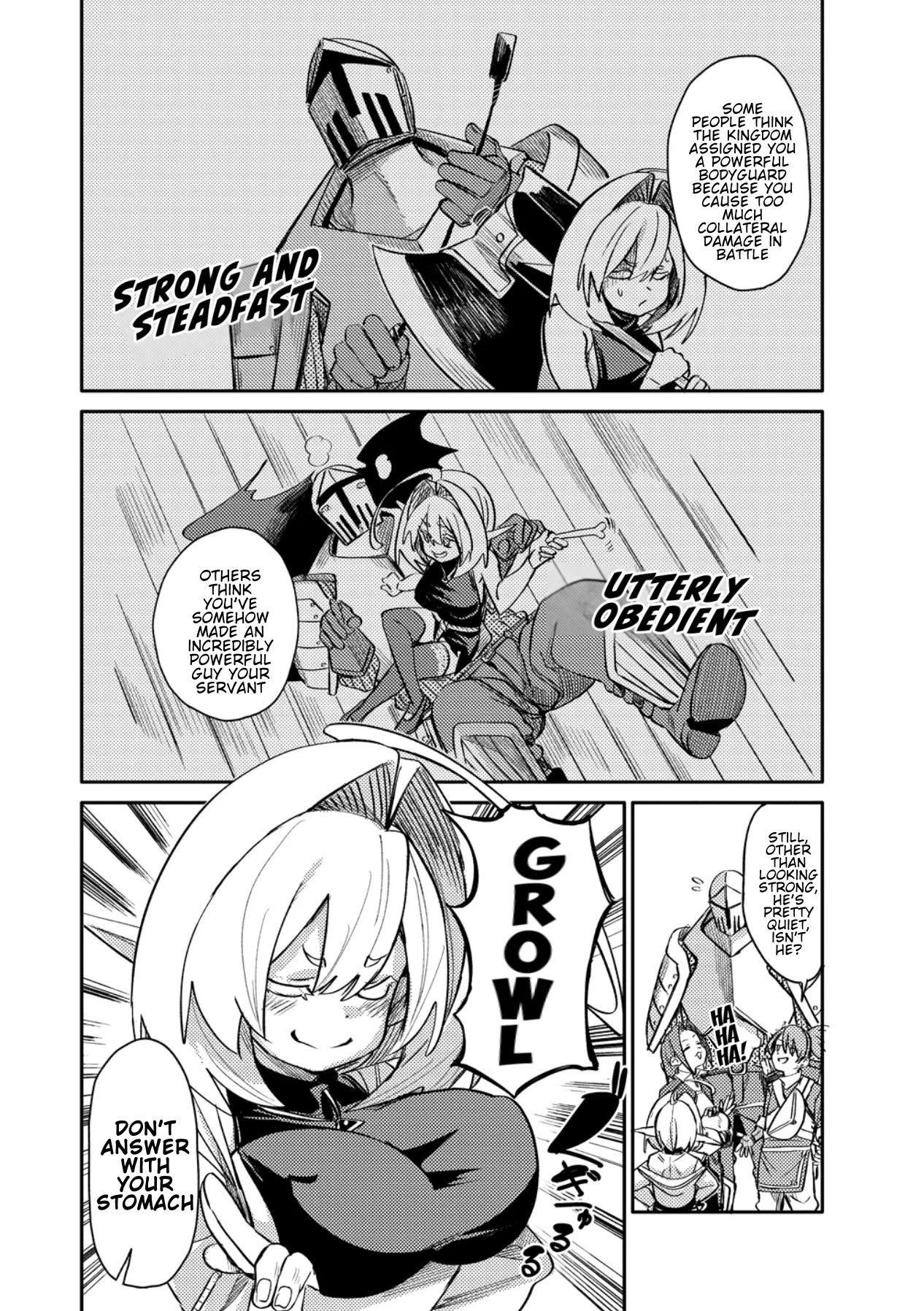 The Elf Picked Up a Heavy Knight. — Chapter 2 — Page 6
