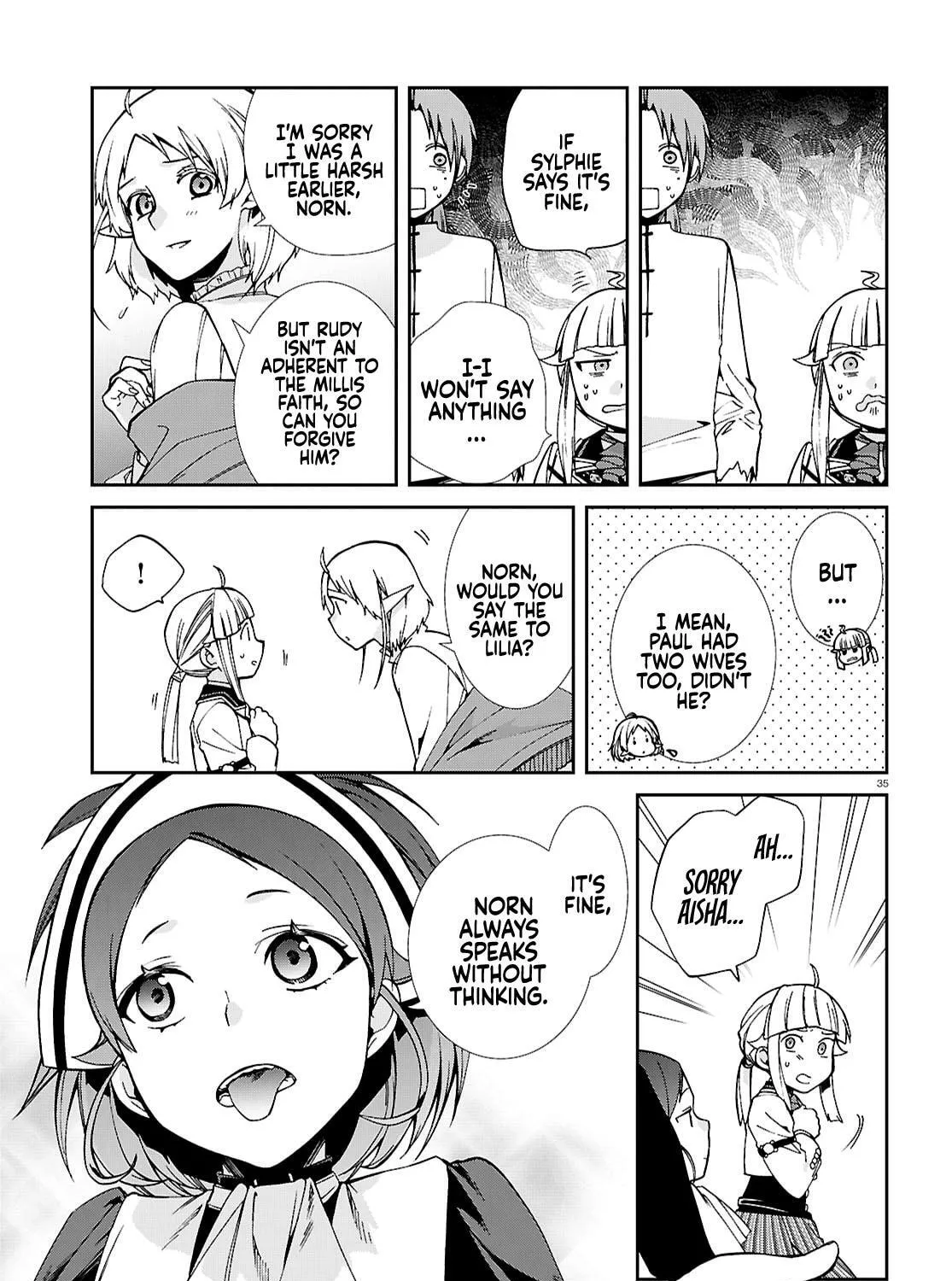 Mushoku Tensei: Jobless Reincarnation — Chapter 116 — Page 73