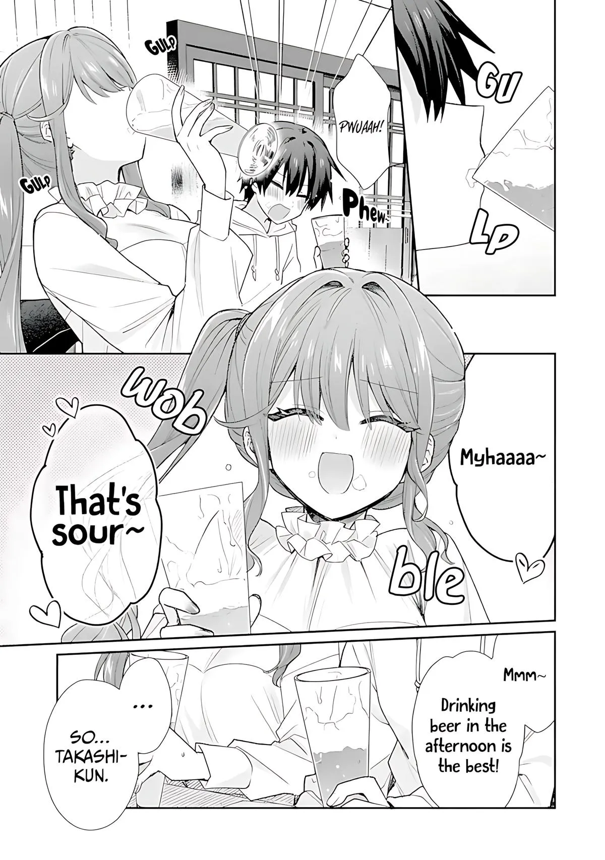 Osake to Senpai Kanojo to no Amaama Doukyo Lovecome wa Nijuusai ni Natte kara — Chapter 12 — Page 14