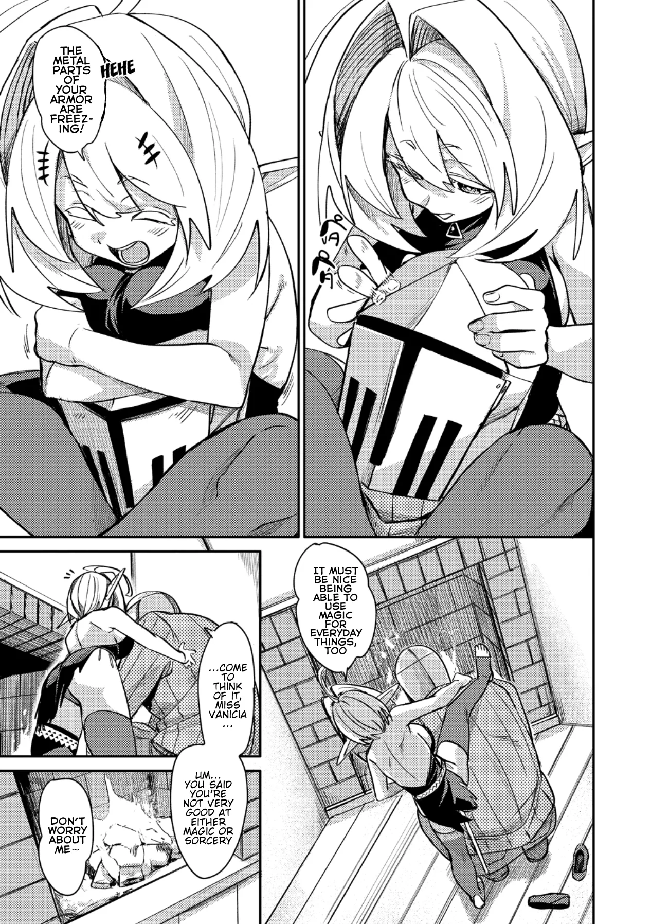 The Elf Picked Up a Heavy Knight. — Chapter 3 — Page 3