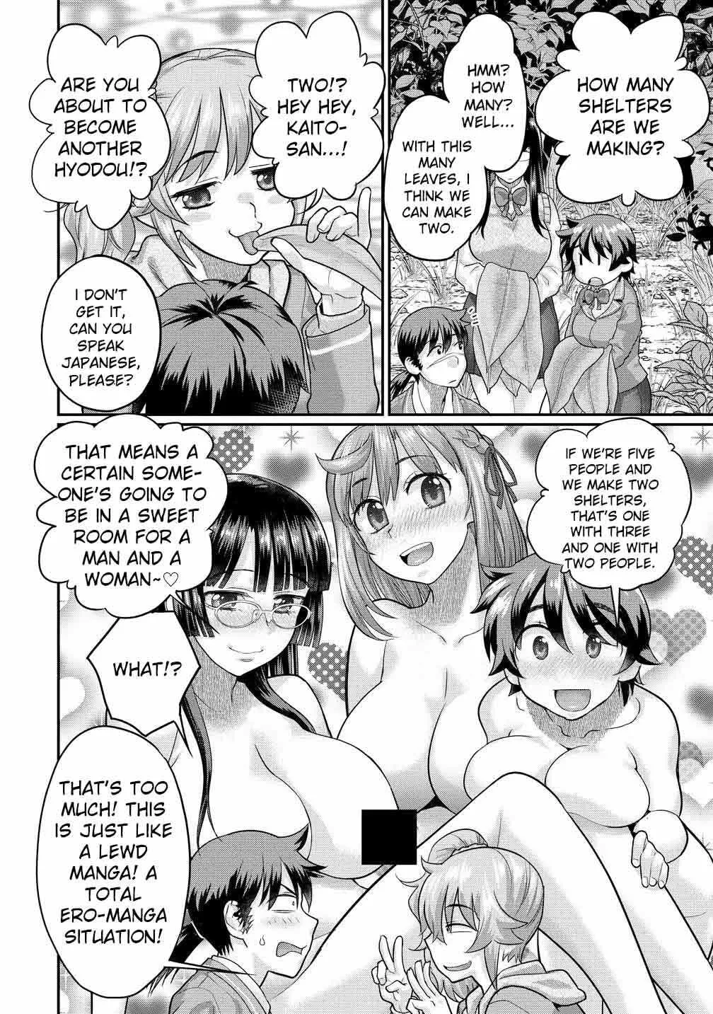 Ore Dake Yoyuu no Isekai Survival ~Tenisaki no Mujintou de Tanoshimu Harem Life~